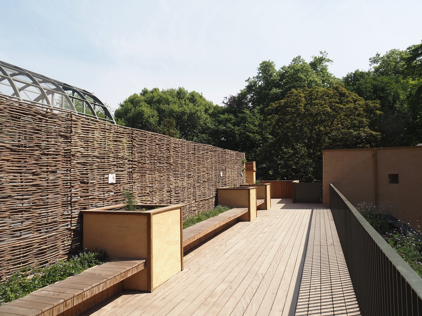 Upper viewing area on top of the hippo house, 2025-05-14