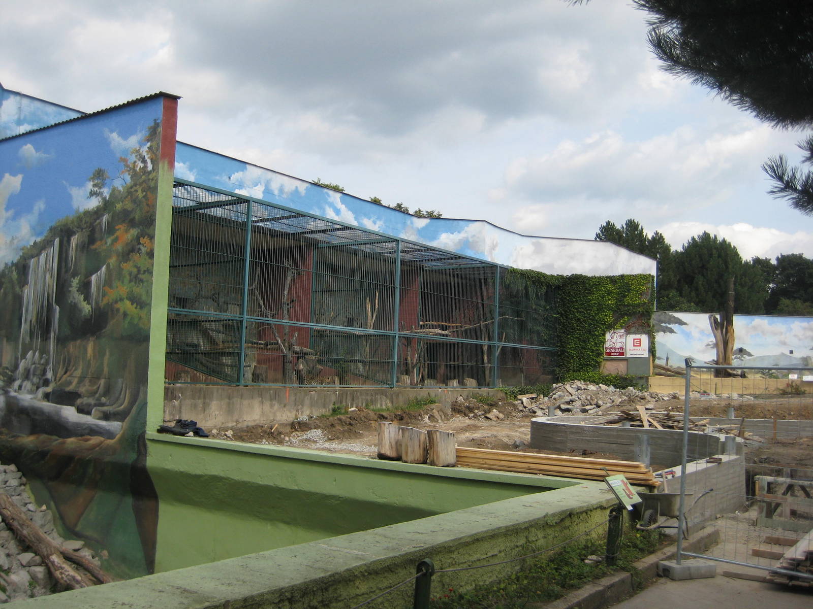 Usti nad Labem Carnivore House Construction area