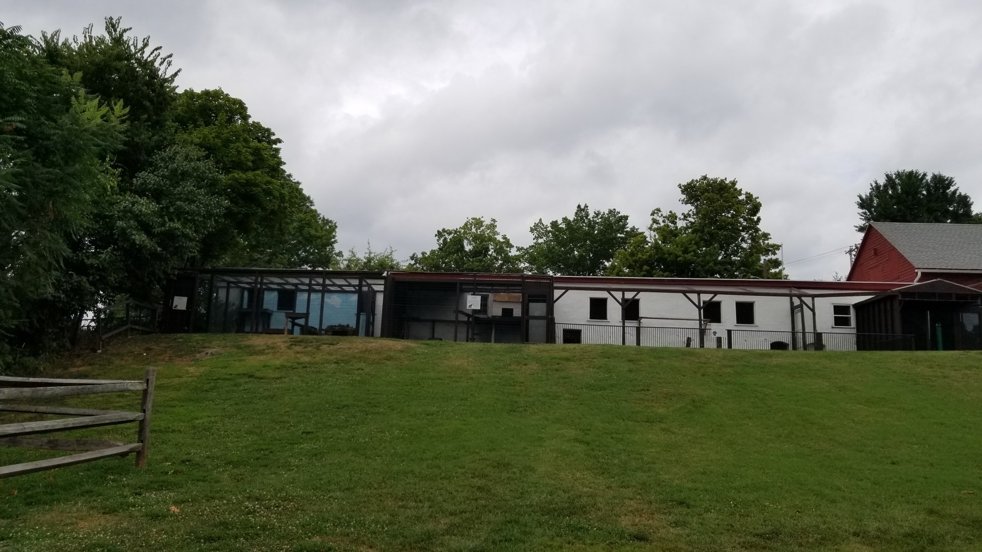 USVP - Looking up to back of building