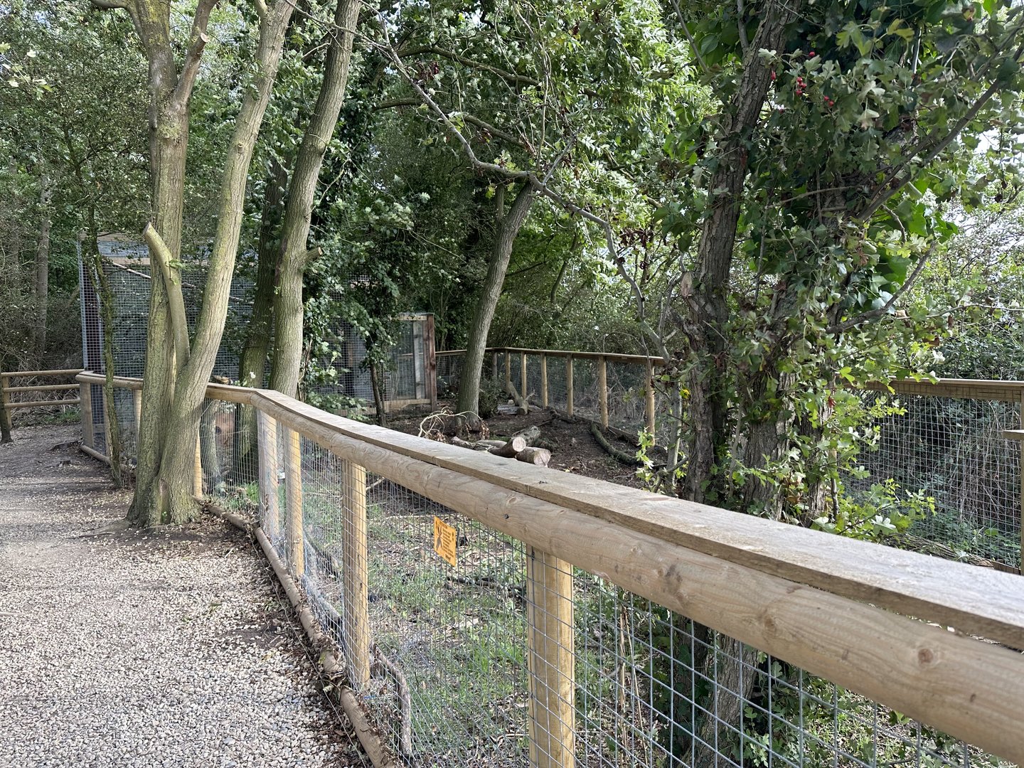 Vacant Enclosure at Johnsons of Old Hurst (October 2023)