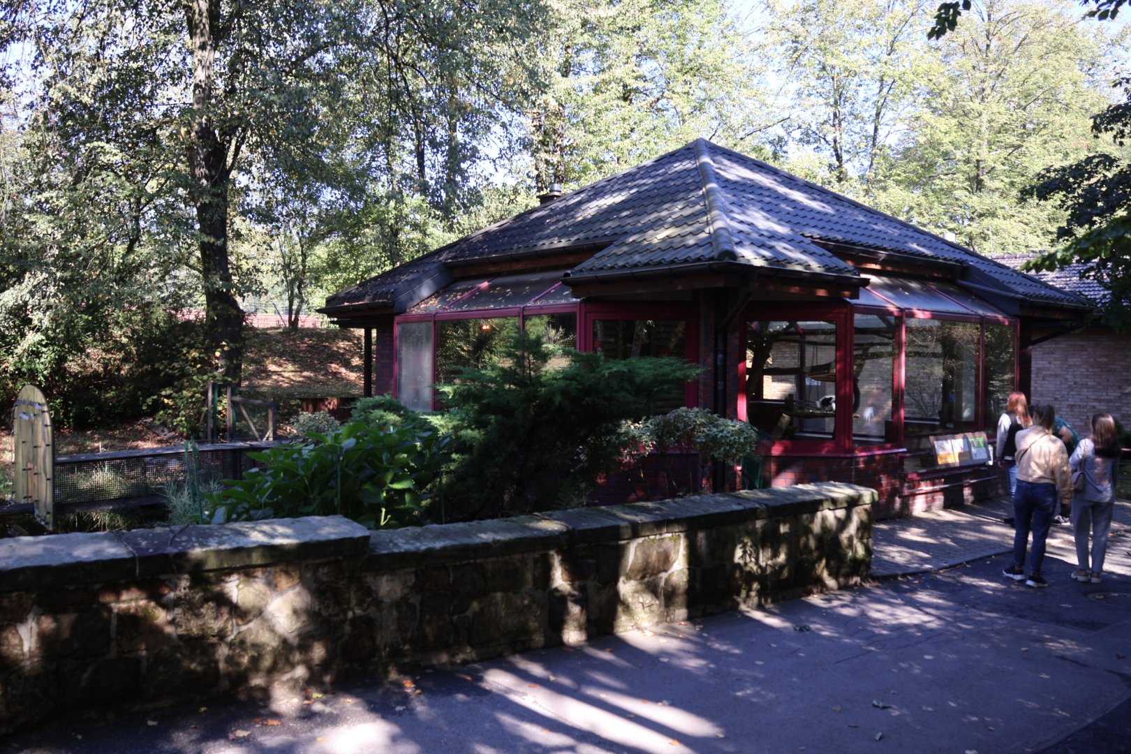 Vari House - Black and White Ruffed Lemur (Varecia variegata variegata)
