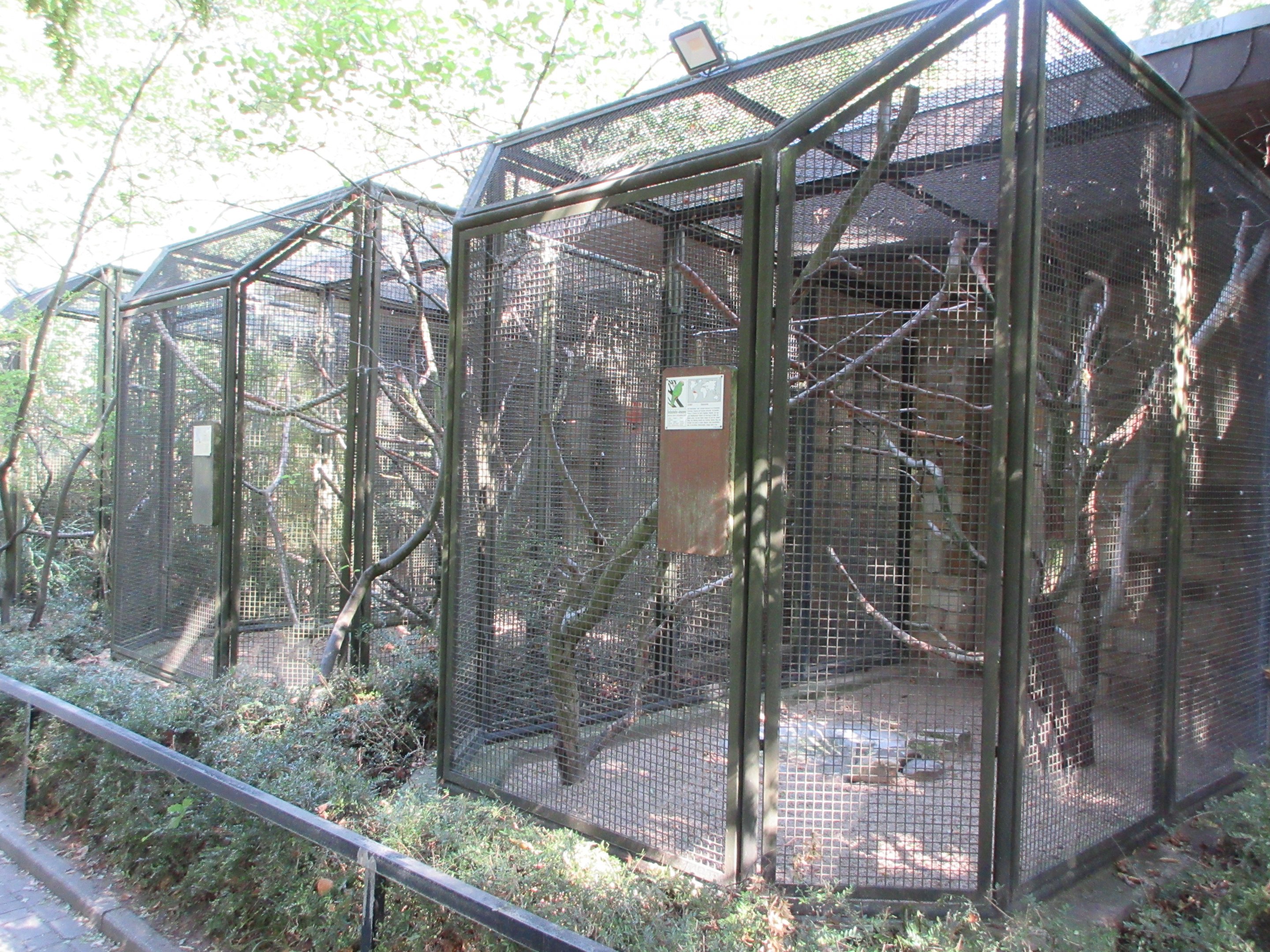 Various old aviaries