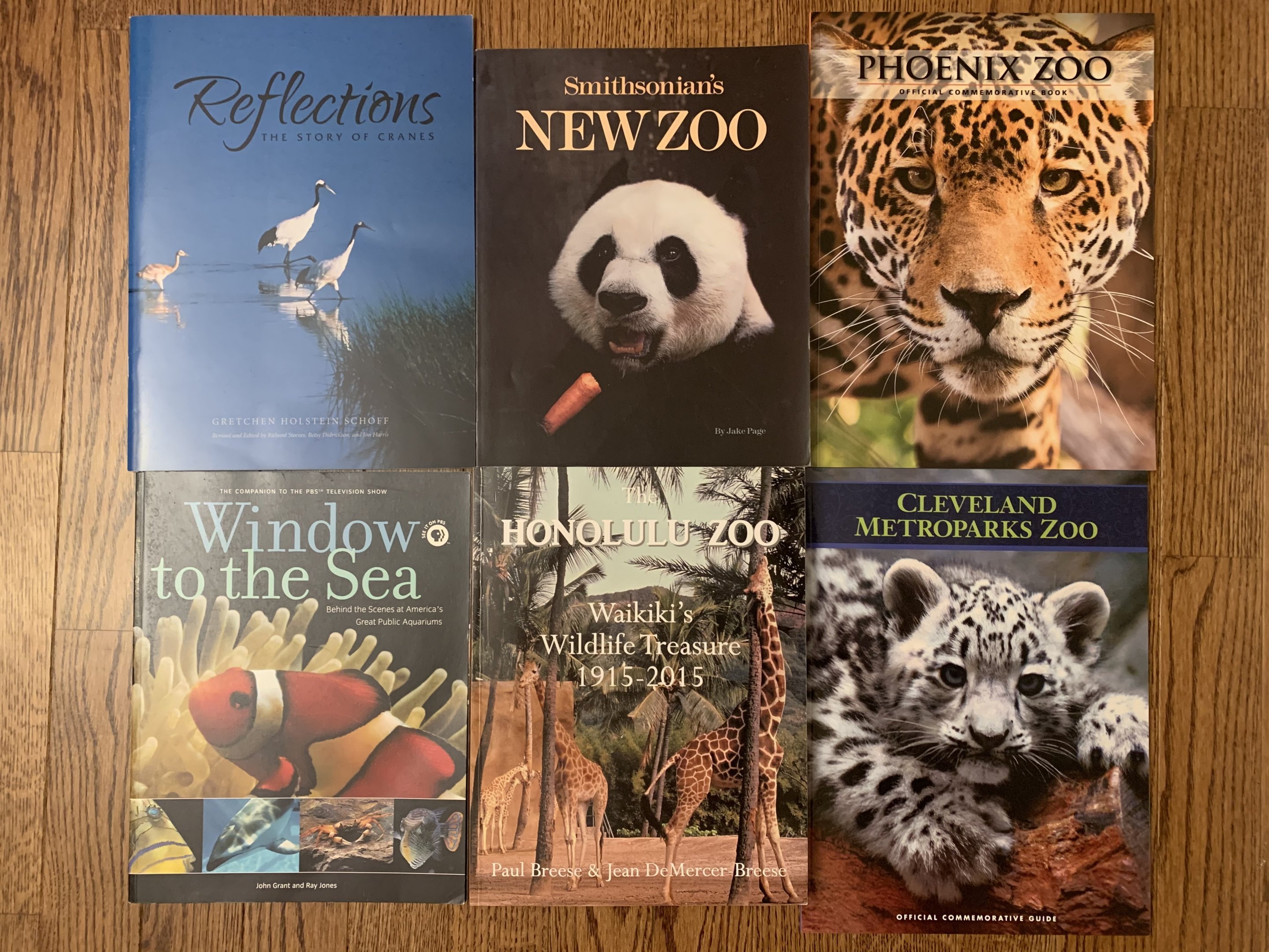Various zoo books
