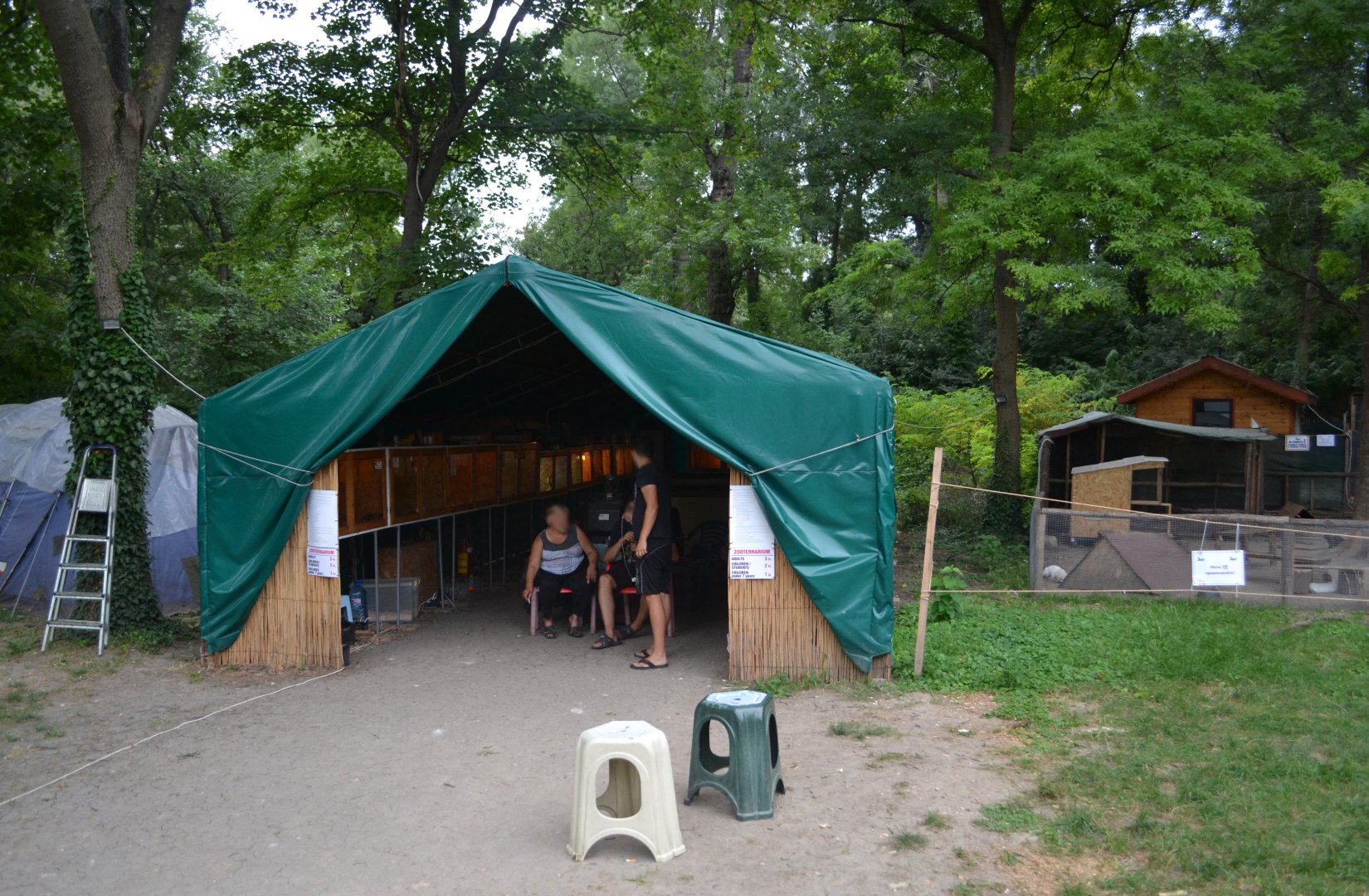 Varna terrarium "building"