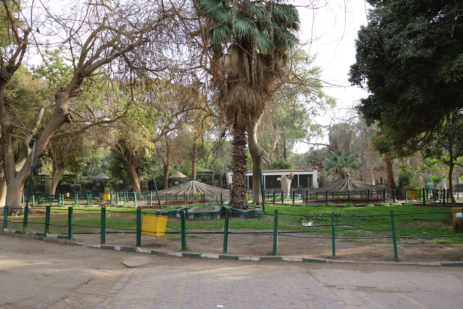 View across some of the gardens, February 2016