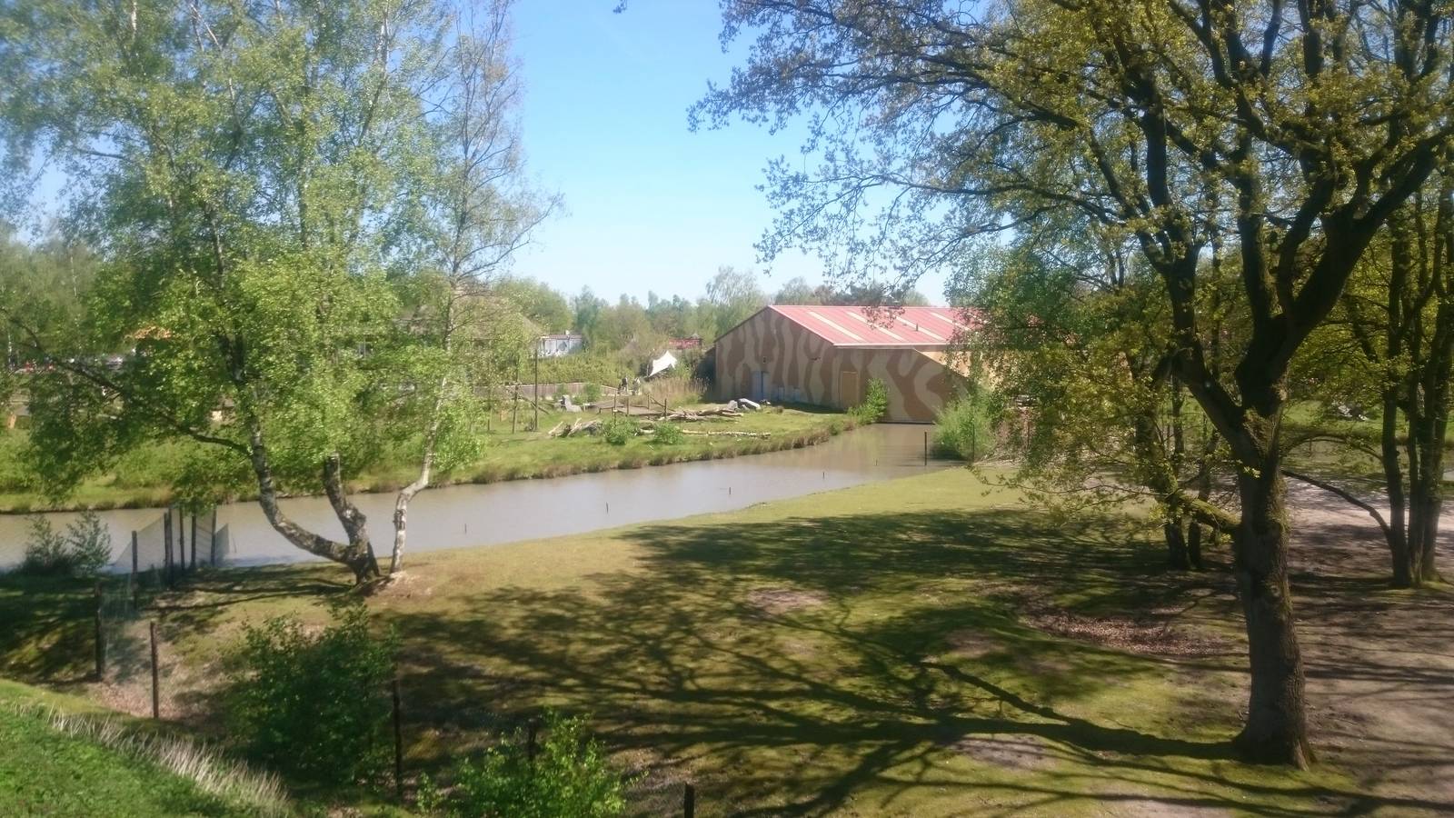 View at one of the Chimp islands