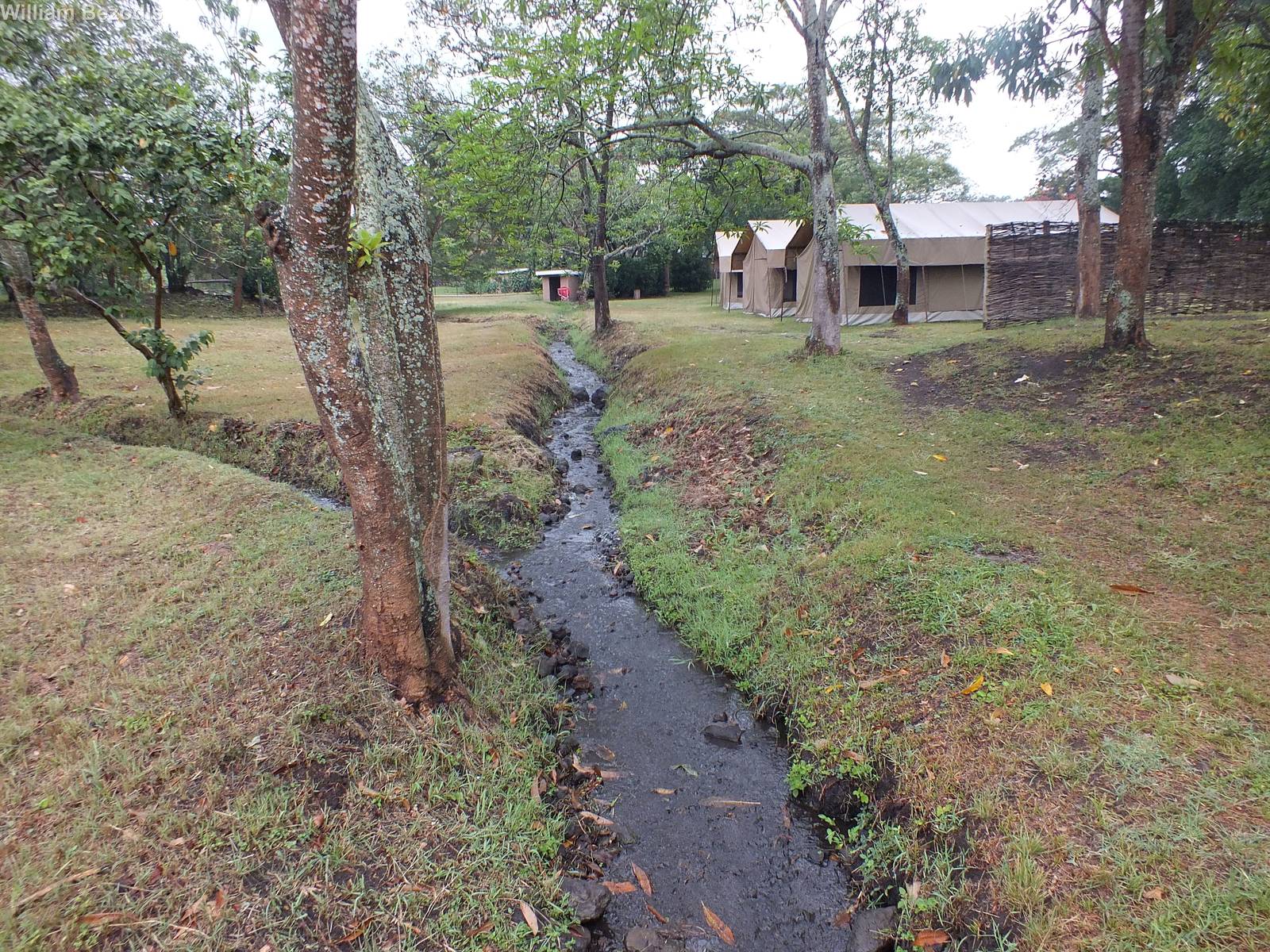 View at the camp I stayed on
