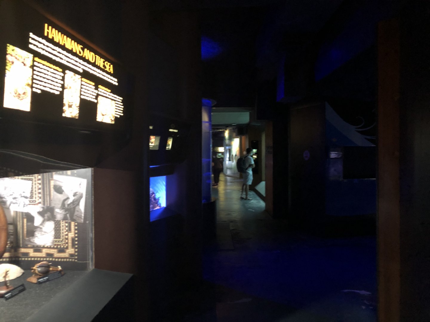 View down guest hallway