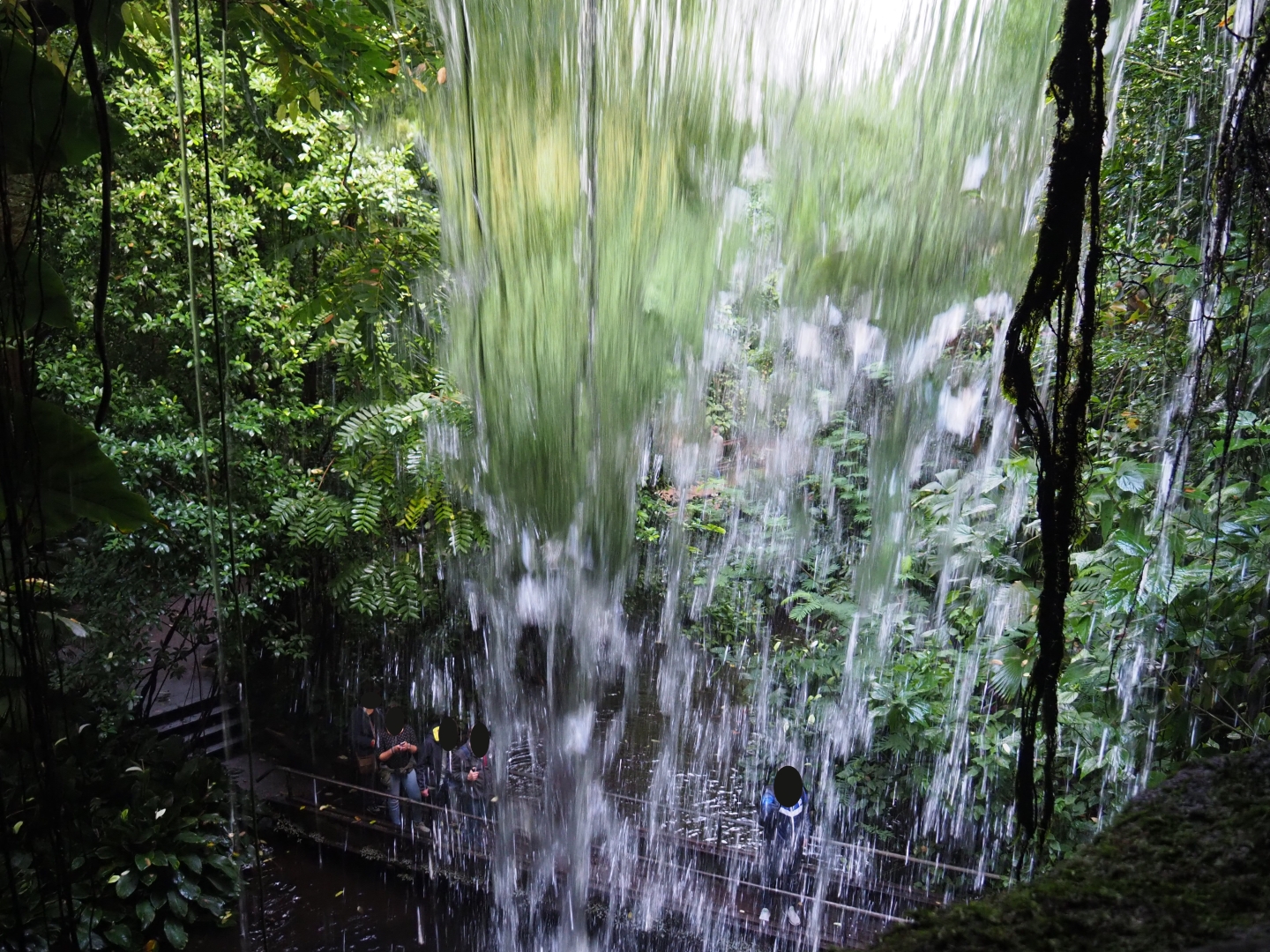 View from behind the big waterfall (Sep 16th, 2018)