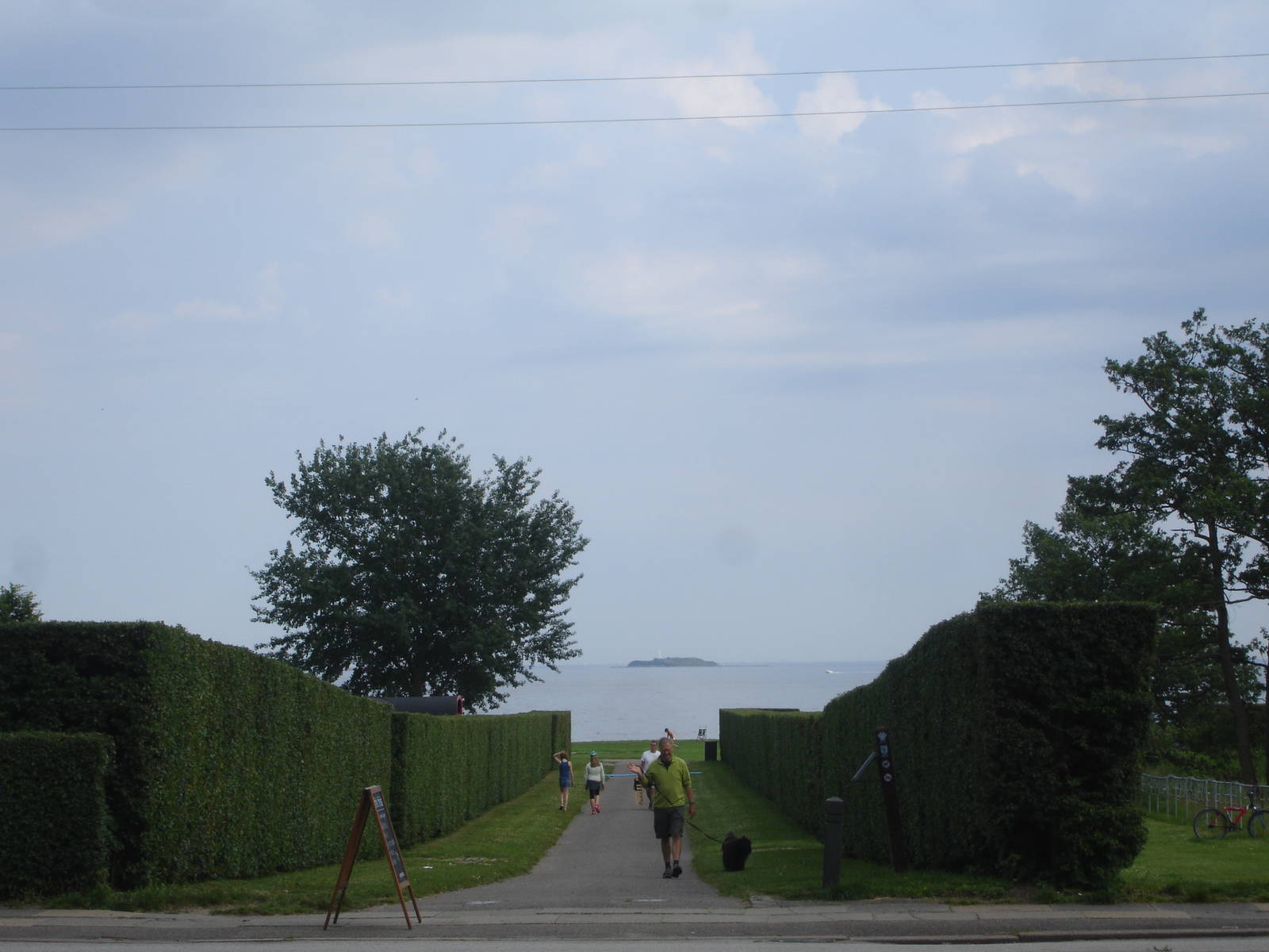 View from Bus Stop by Aquarium