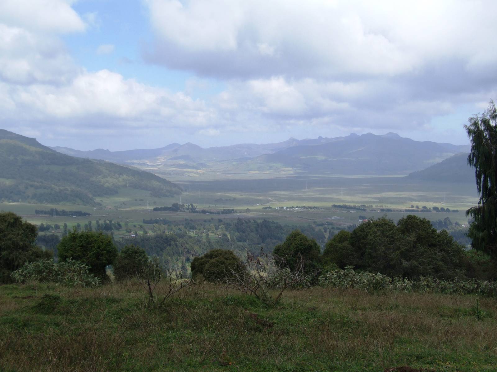 View from near Park HQ, Bale Mountains NP, 16/10/14