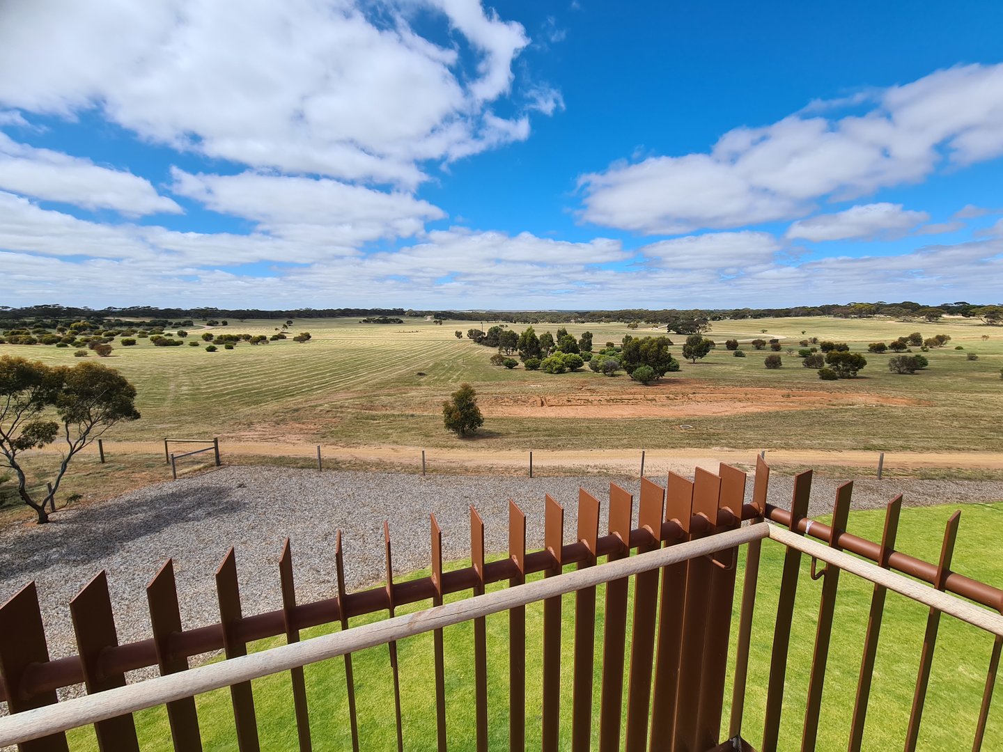 View from new visitor centre