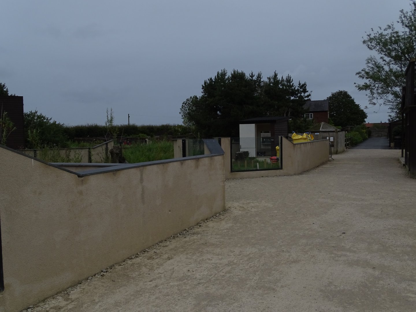 View from north end of park looking south