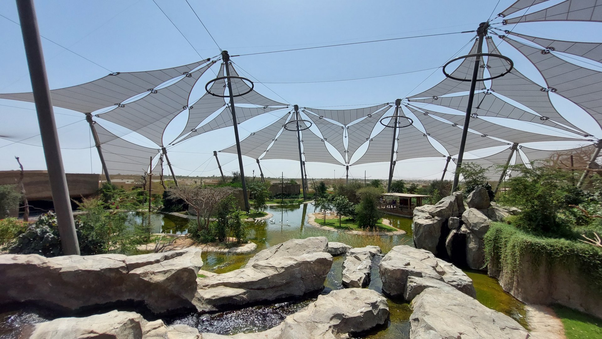 View from on top of the waterfall