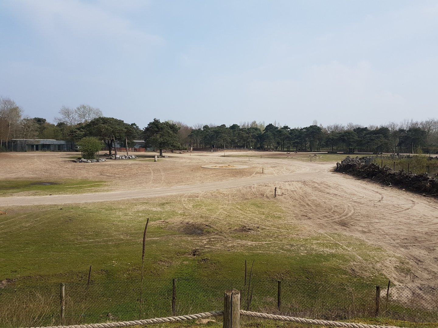 View from-out of the Safari-bus : African Plain