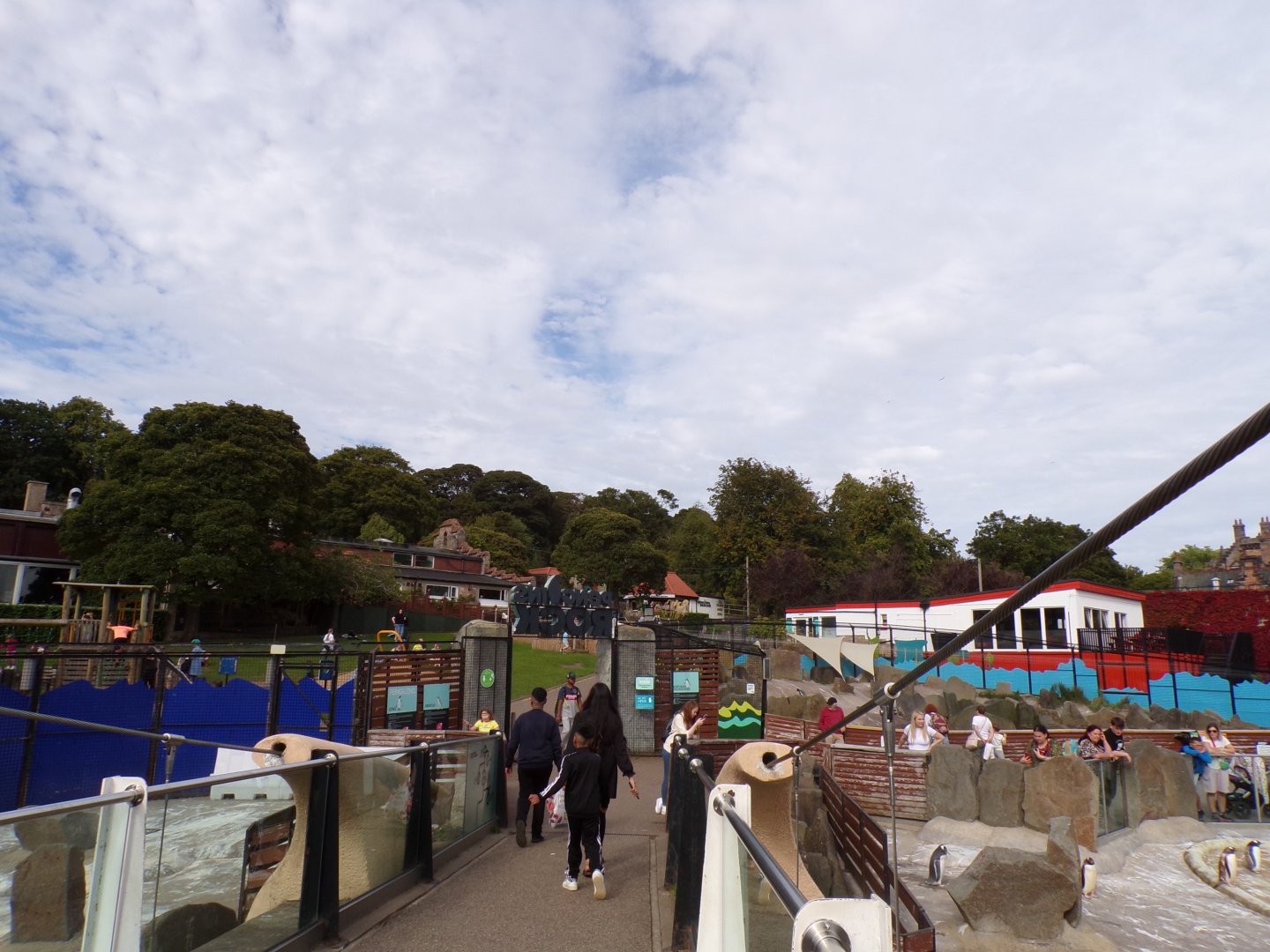 View from Penguin enclosure 14.8.23