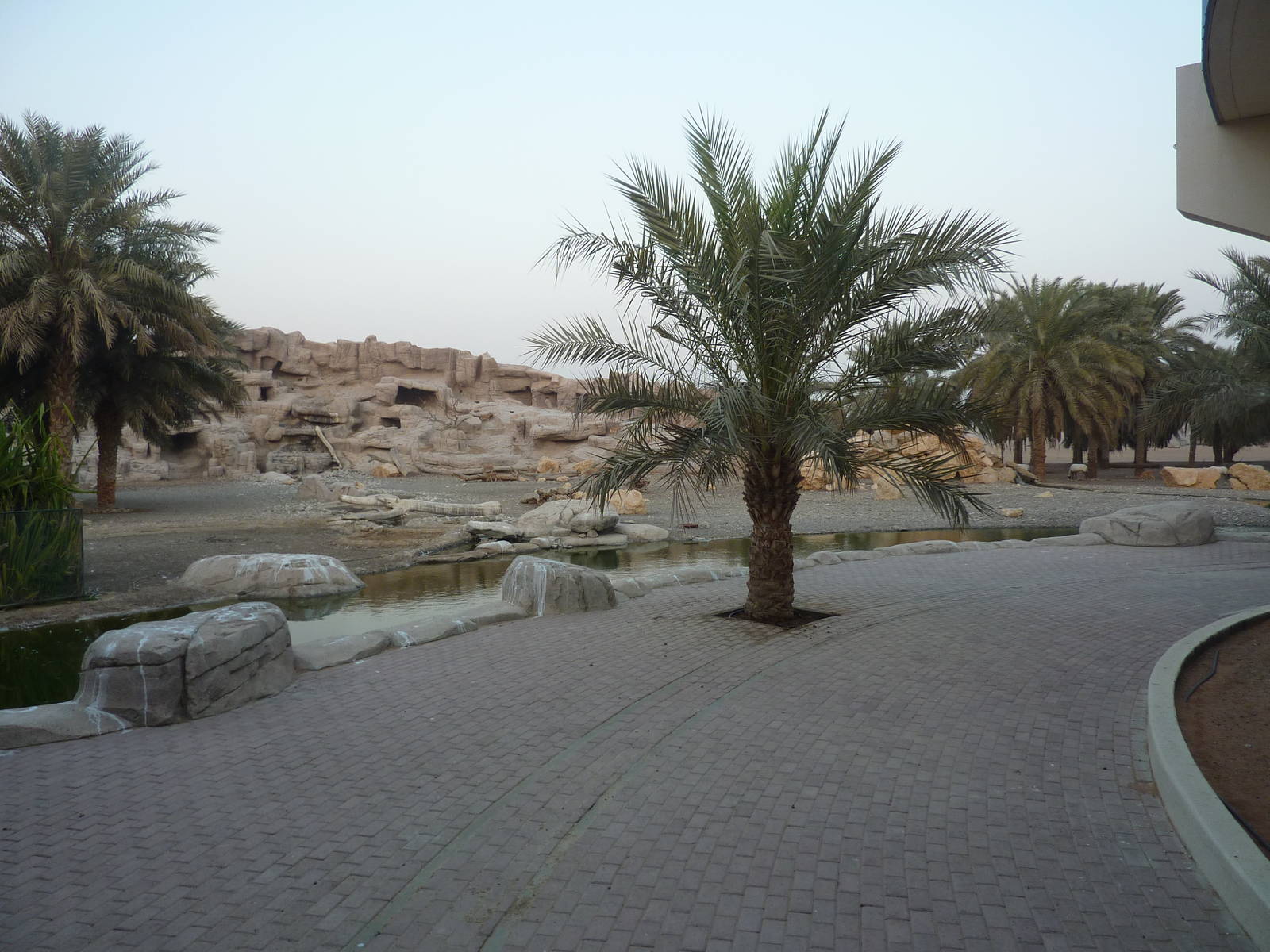 View from restaurant, December 2011.