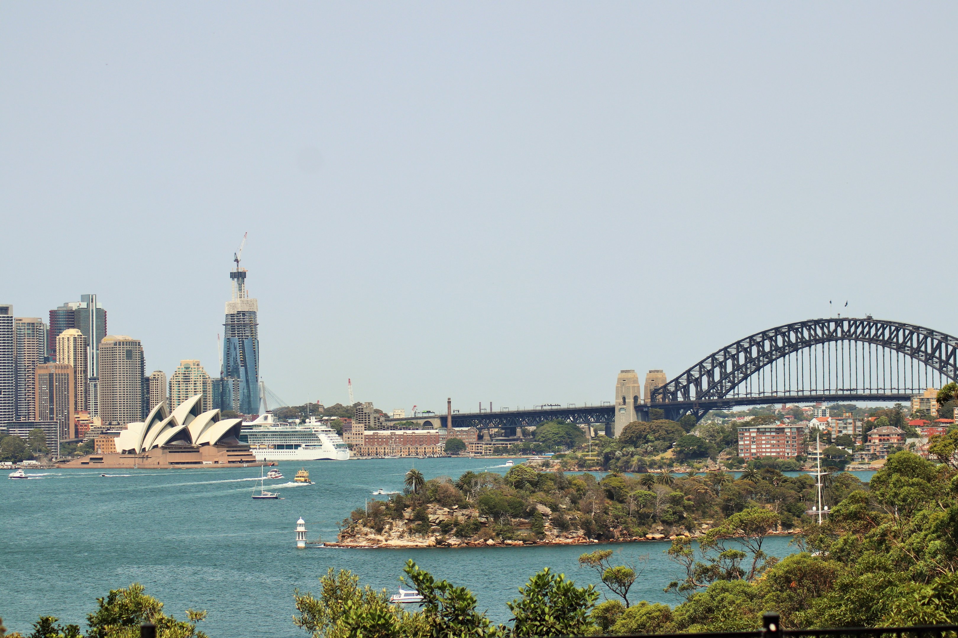 View from Taronga Zoo