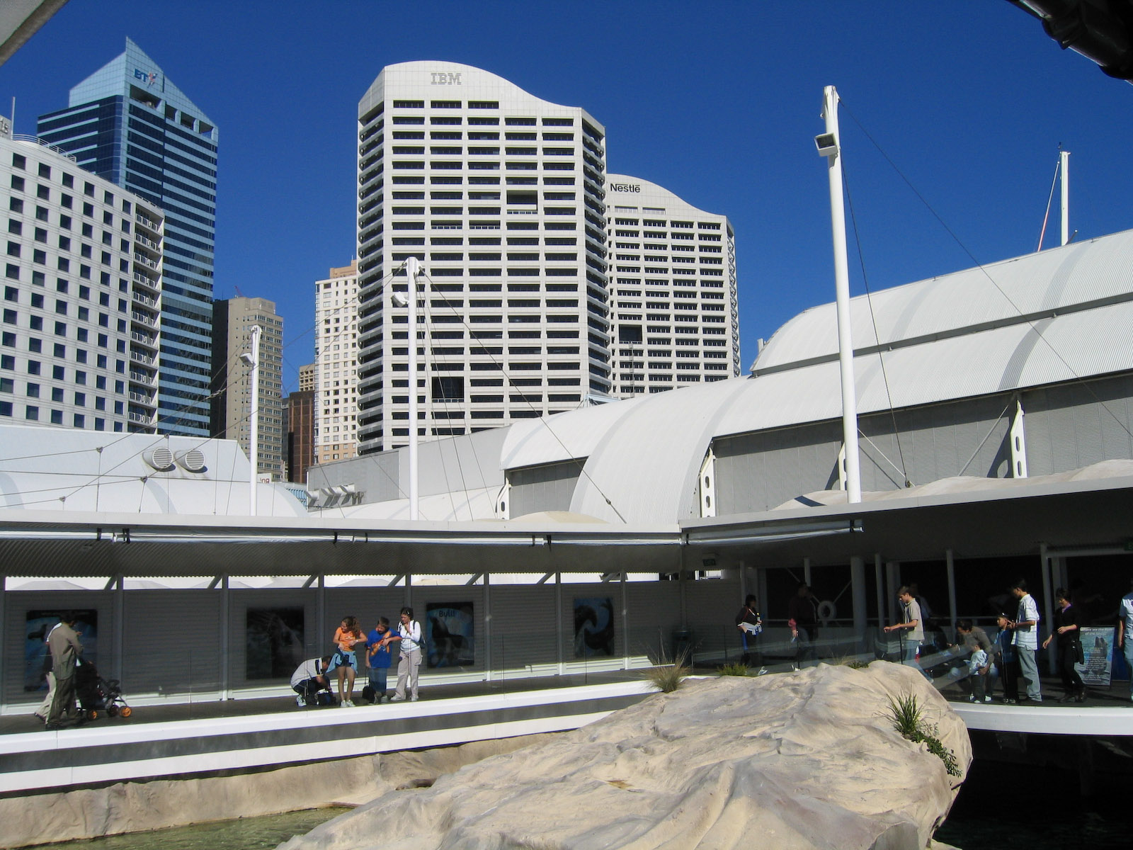 View from the aquarium - Apr 2004