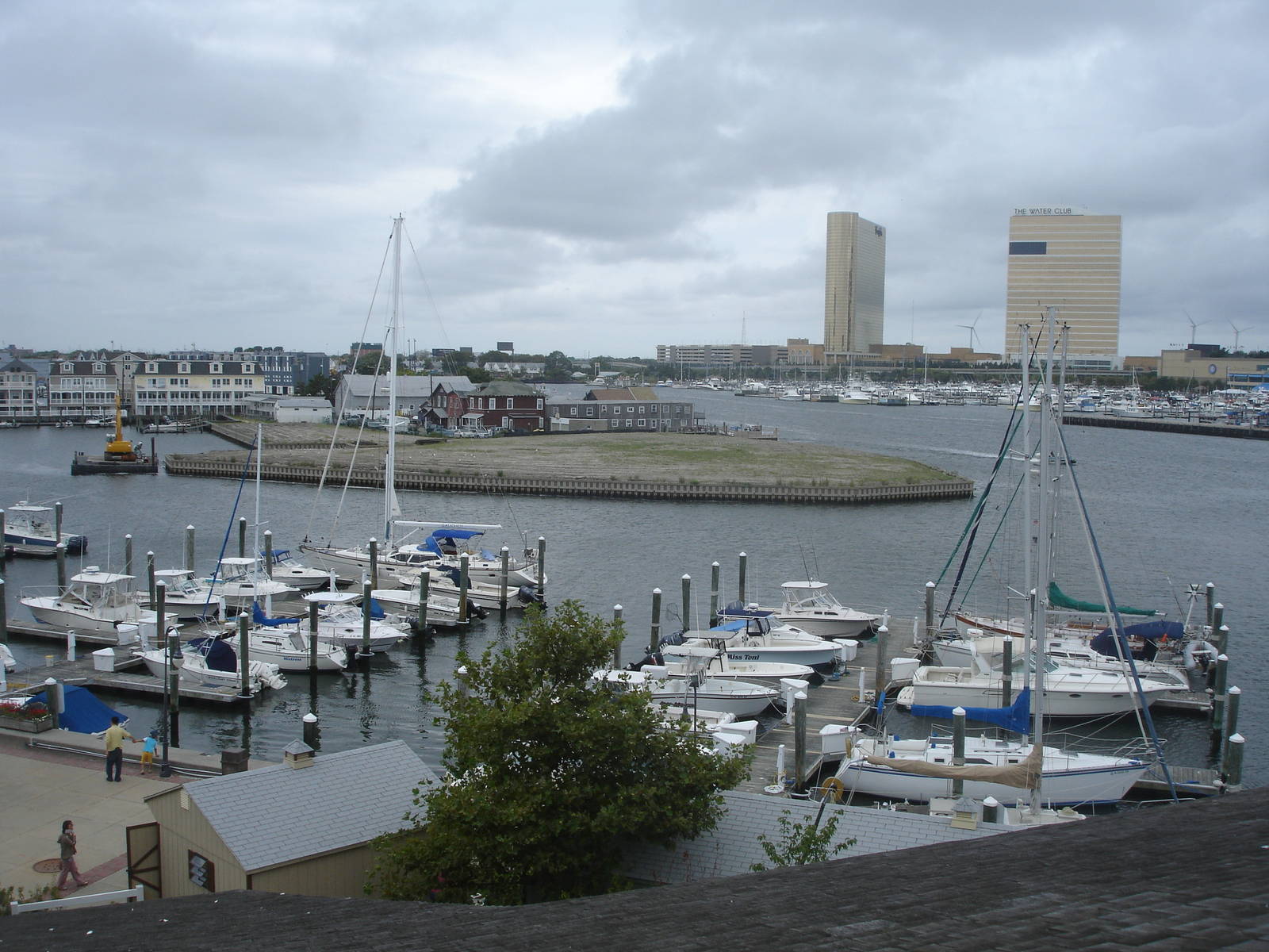 View from the aquarium