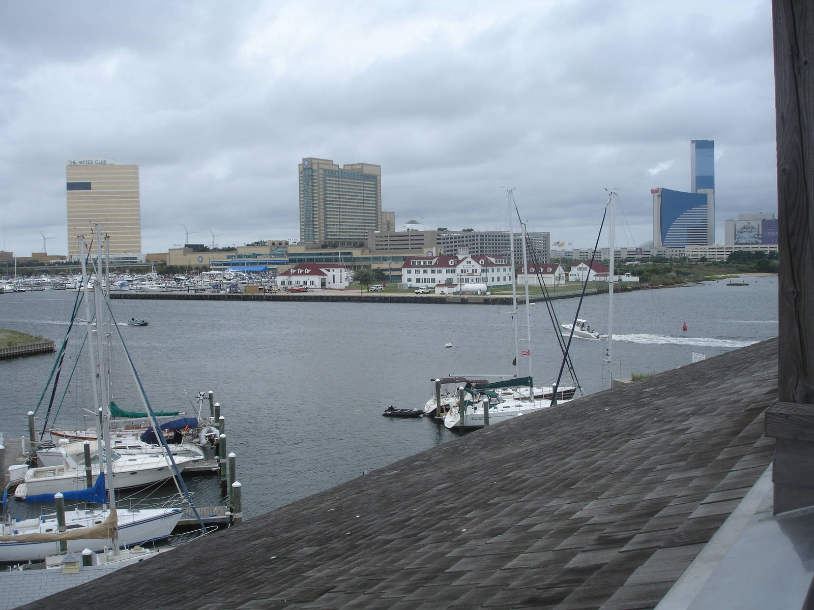 View from the aquarium