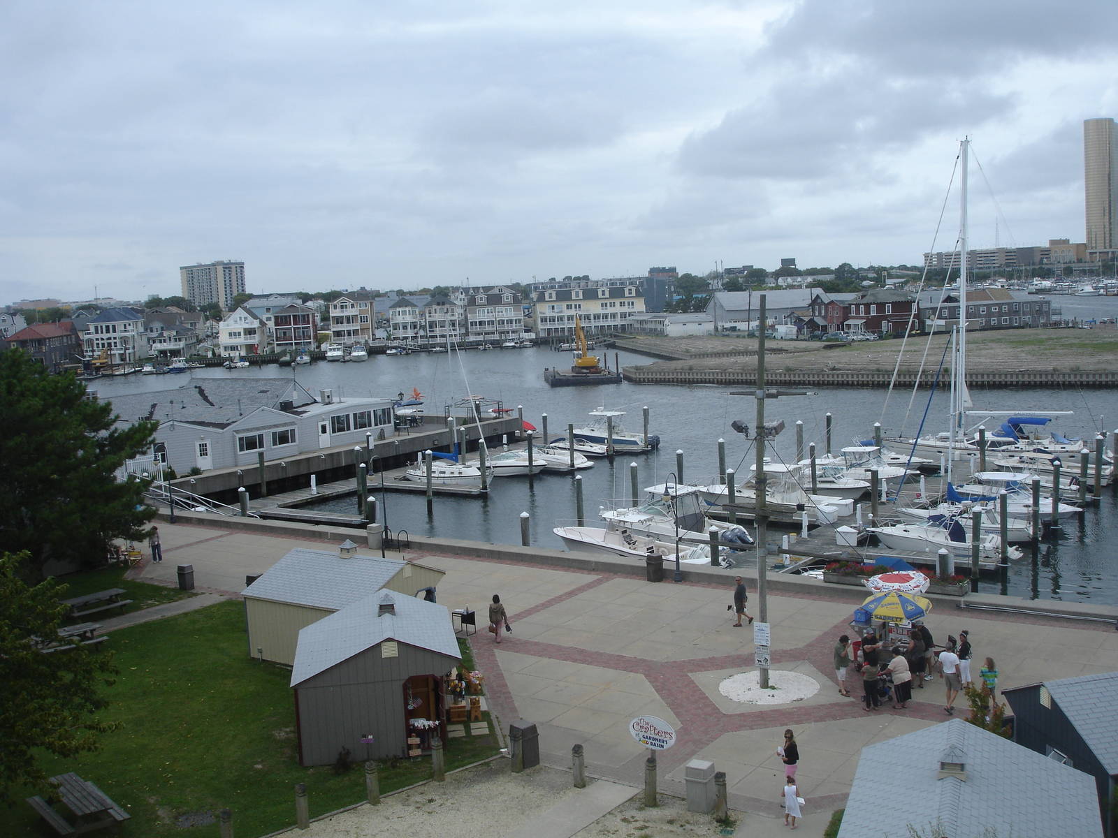 View from the aquarium