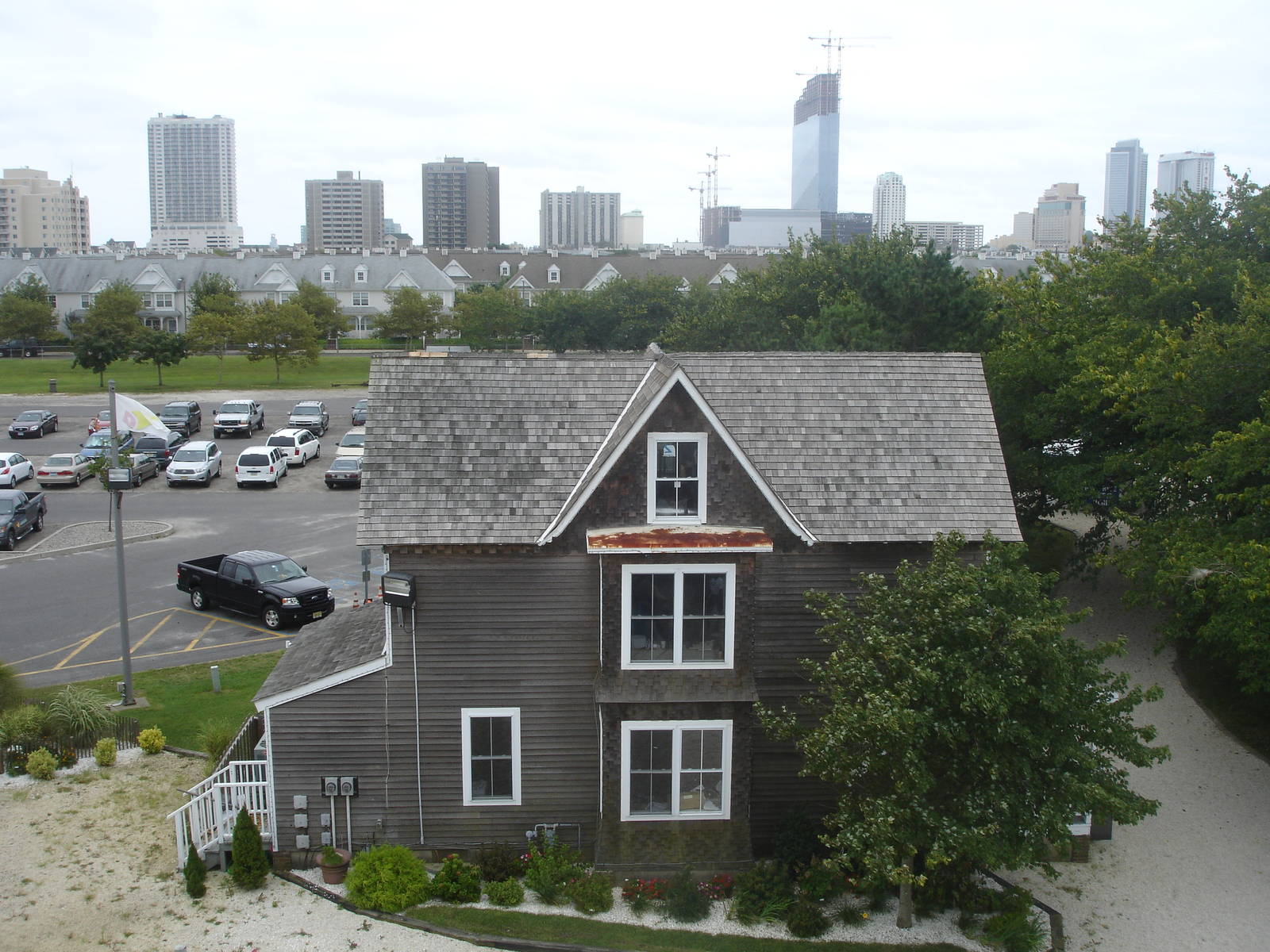 View from the aquarium