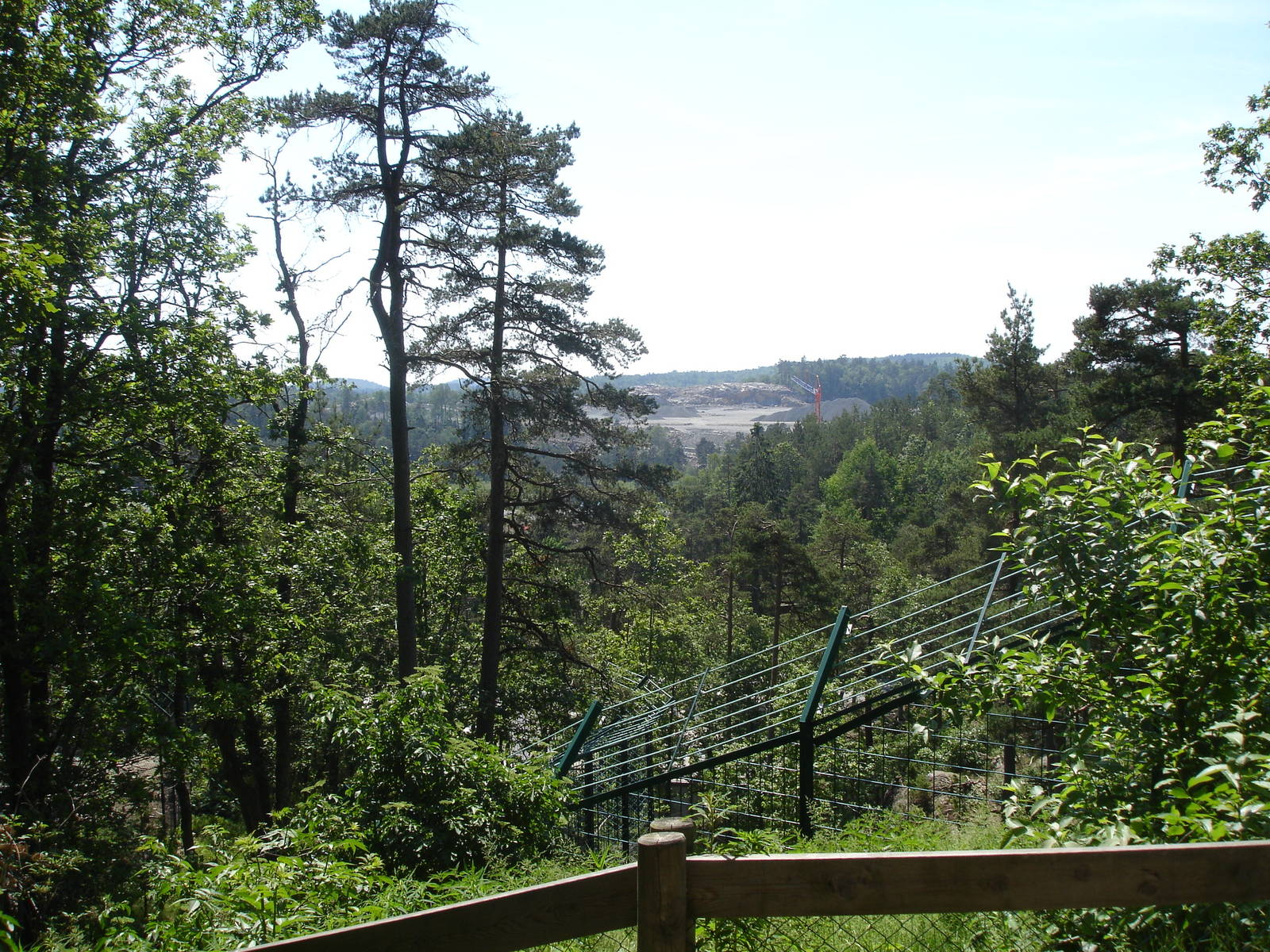 View from the boardwalk - Fjord?