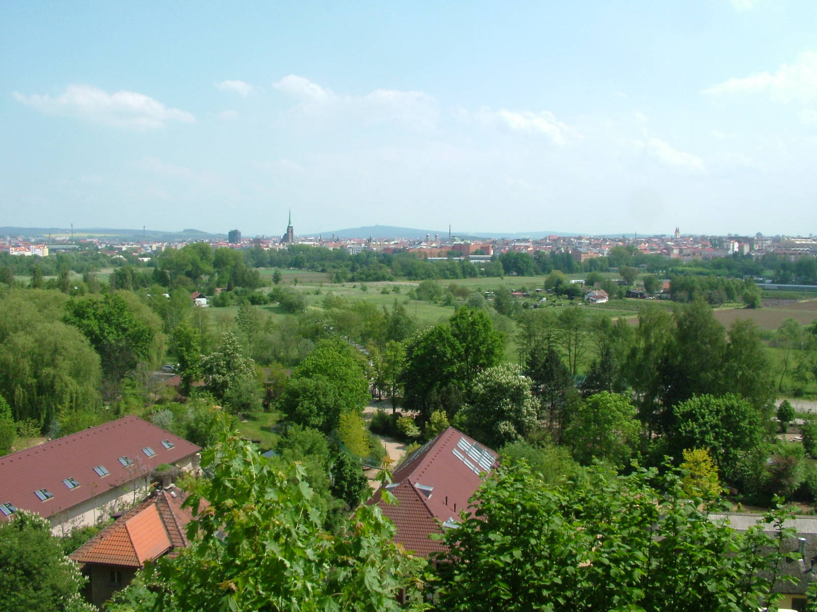 View from the DinoPark at Plzen, 25/05/10