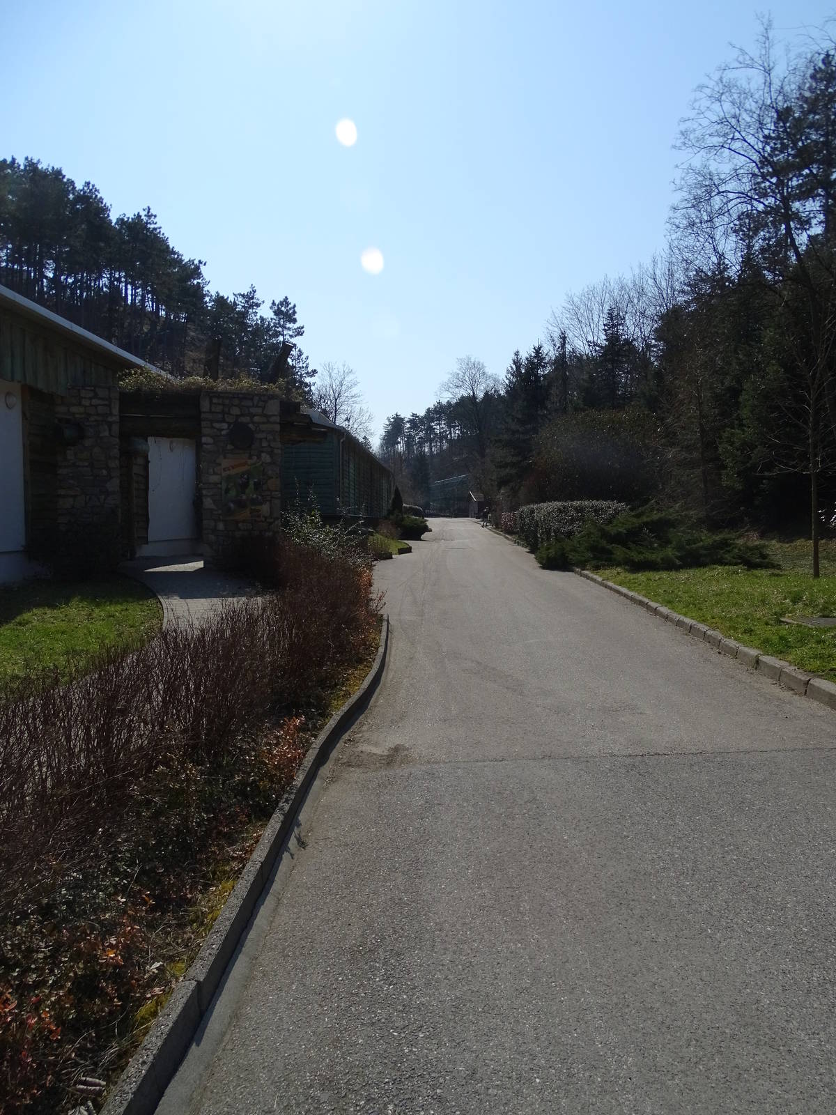 View from the eastern entrance