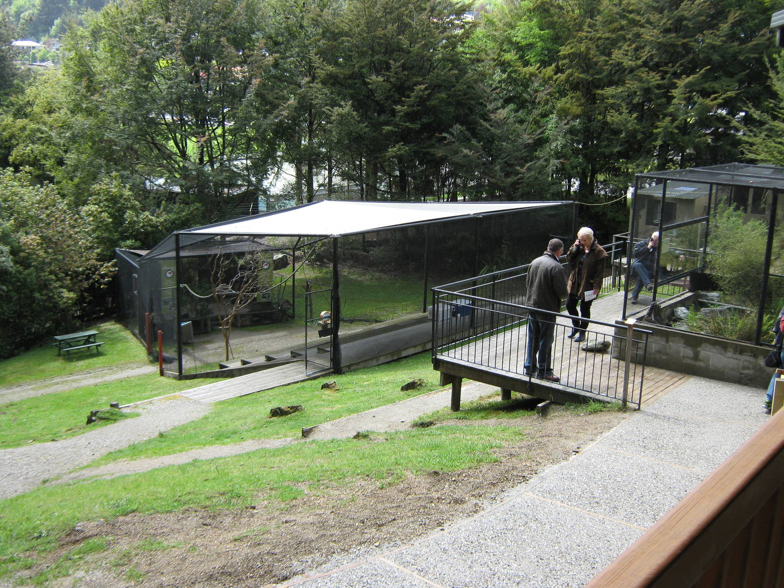 view from the entrance shop