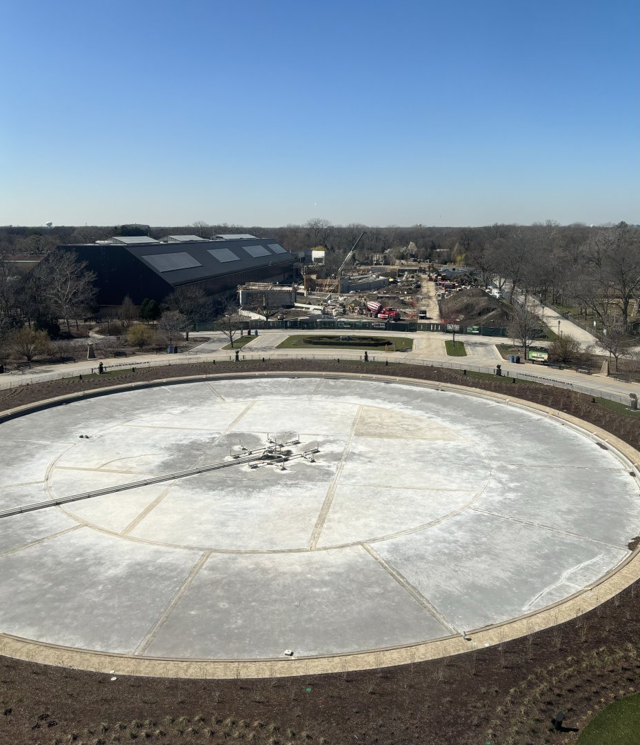 View from the ferris wheel: West Mall