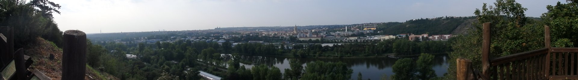 View from the Prague Column