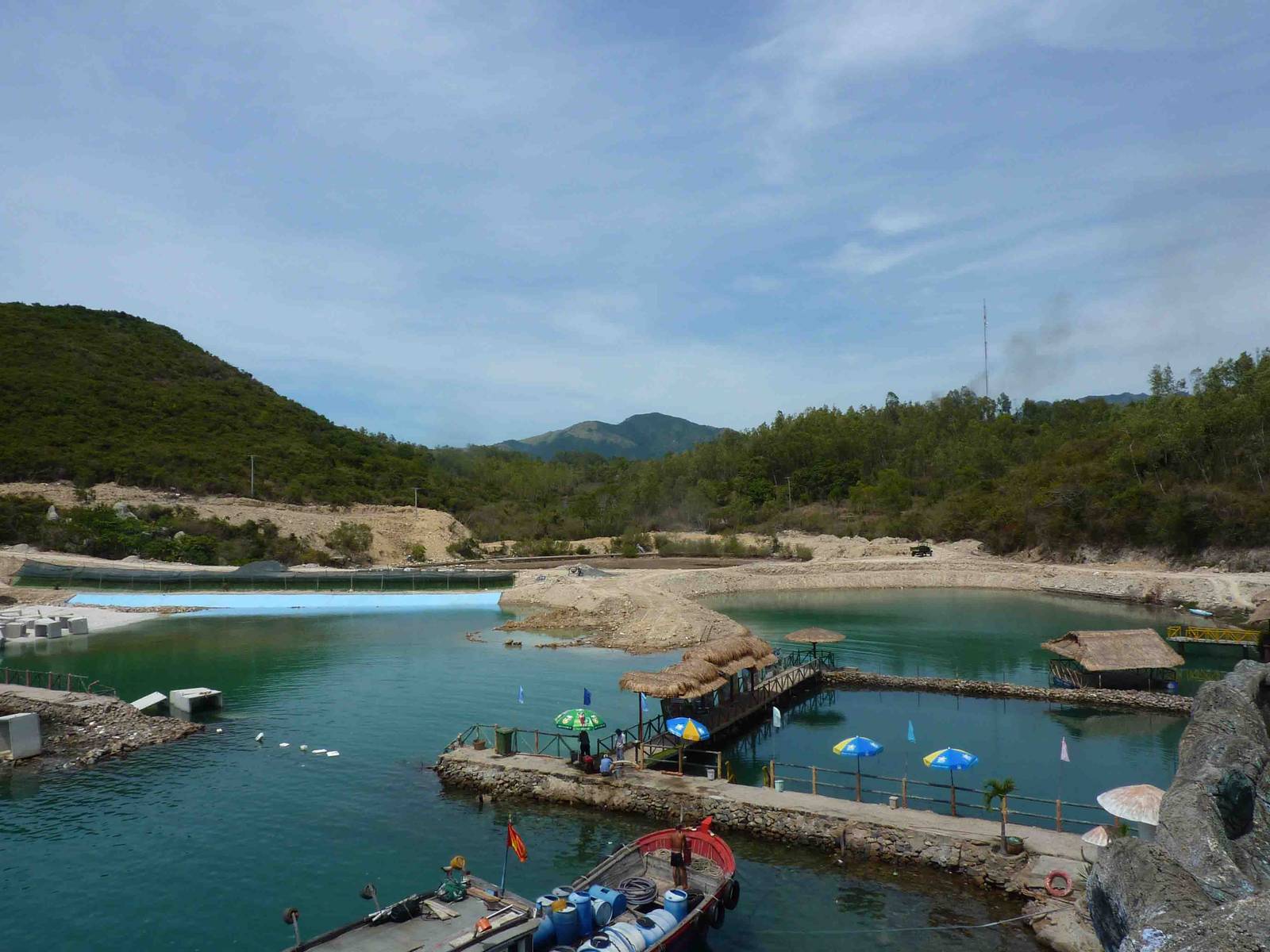 View from the upper deck, May 2013.