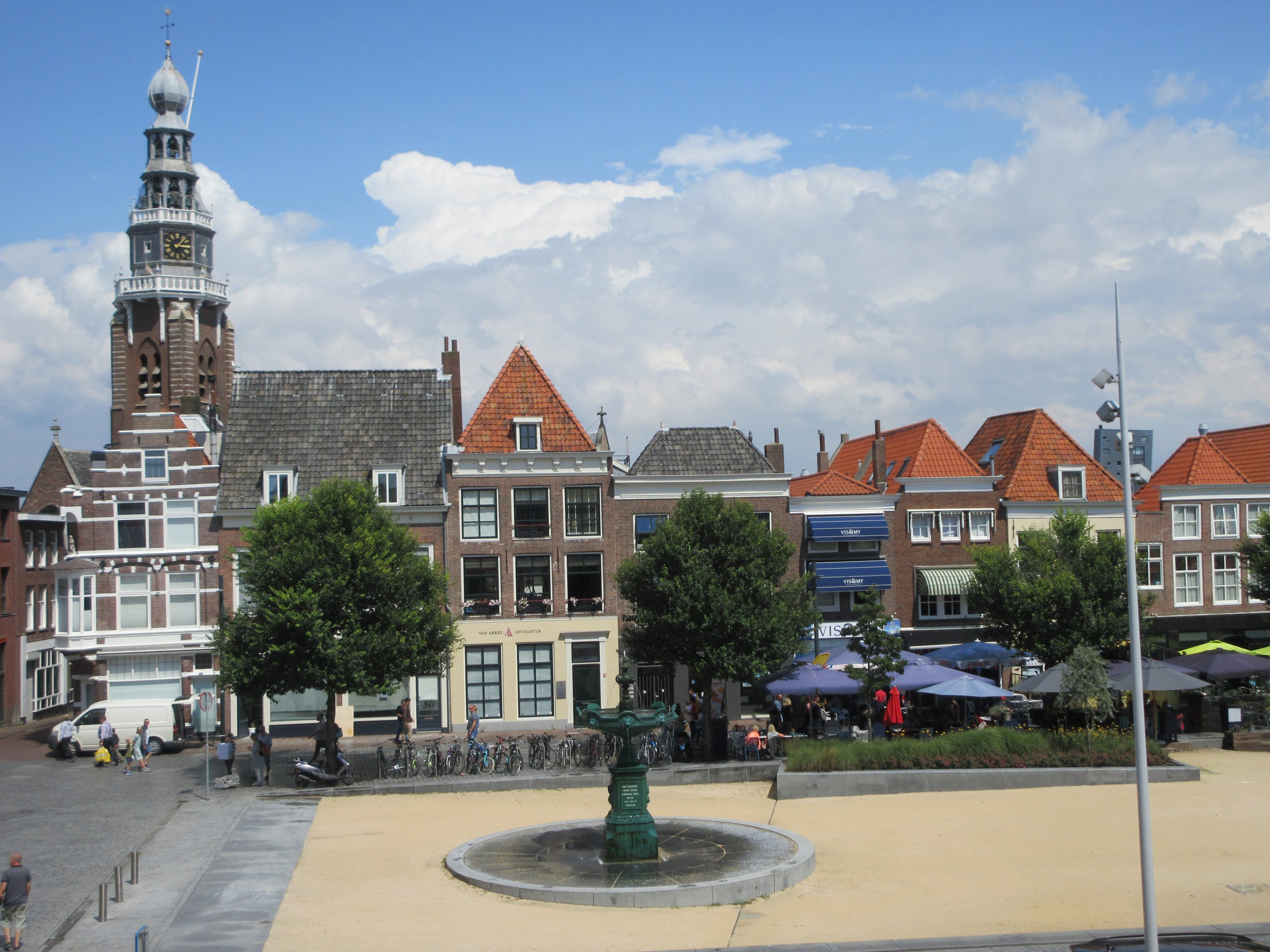 View from upper floor window
