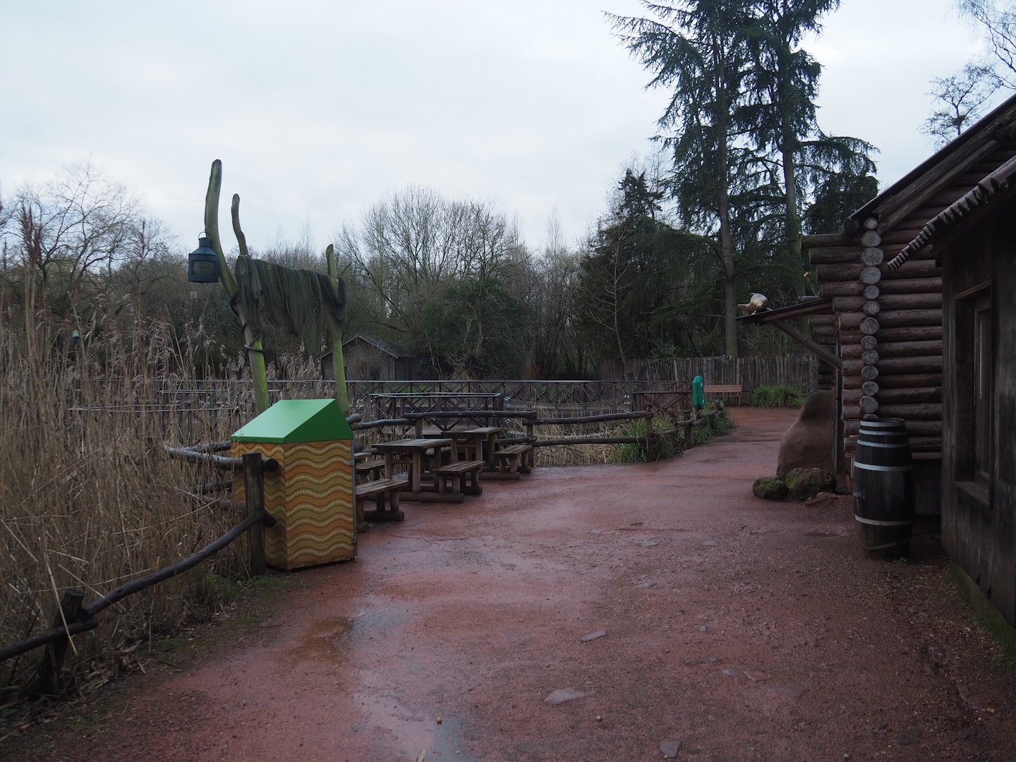 View in Australian area - Walkway next to Tasmanian devil house, 2024-01-01