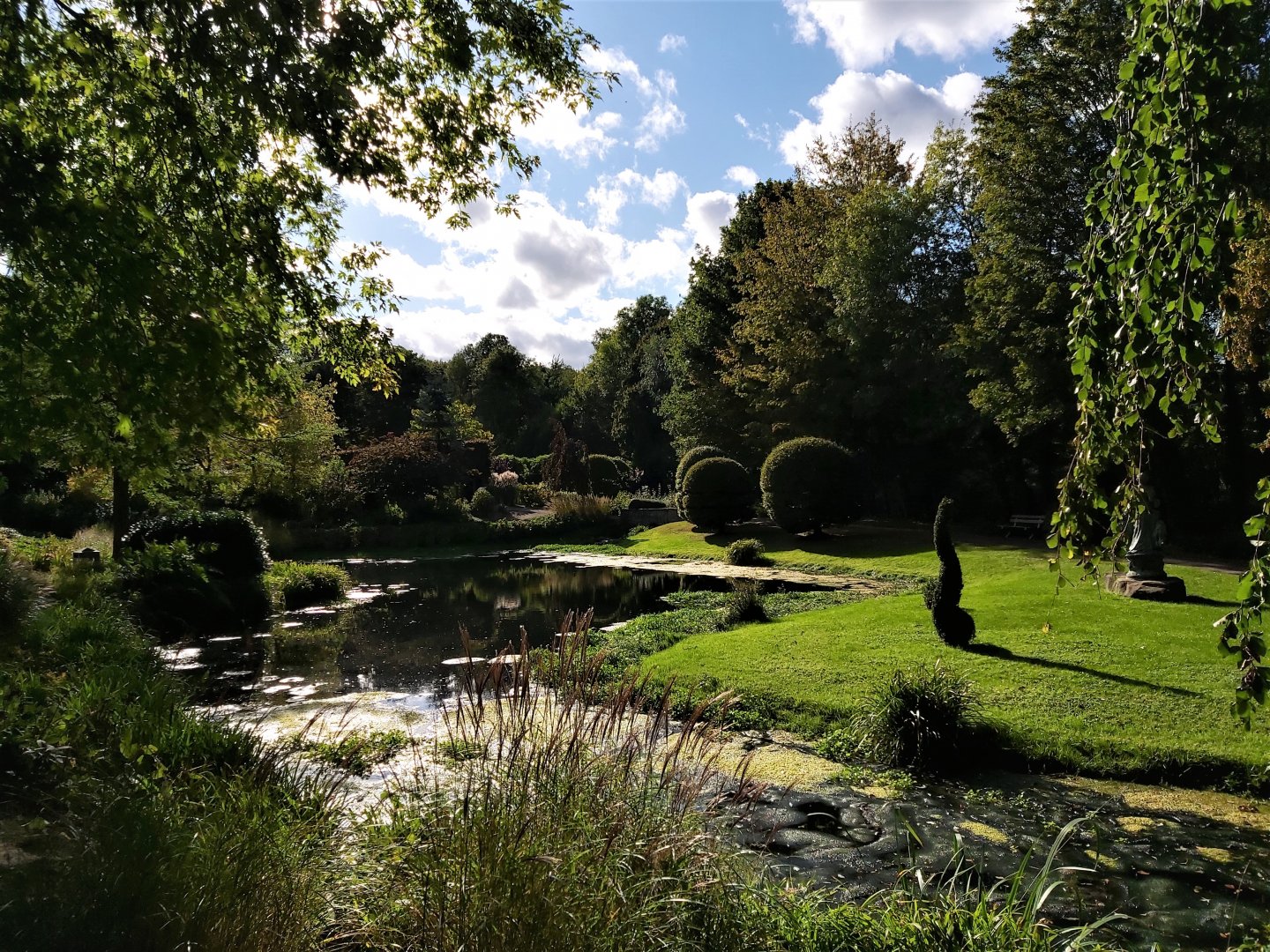 View in English Garden