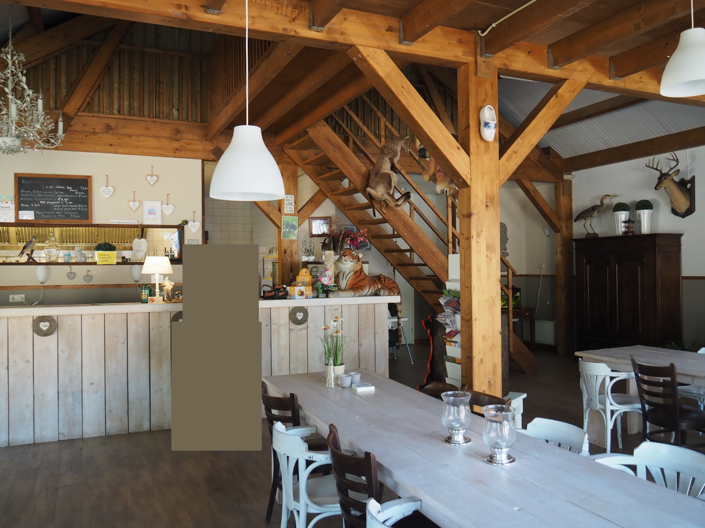 View in the ticket office and restaurant building, 2019-06-01