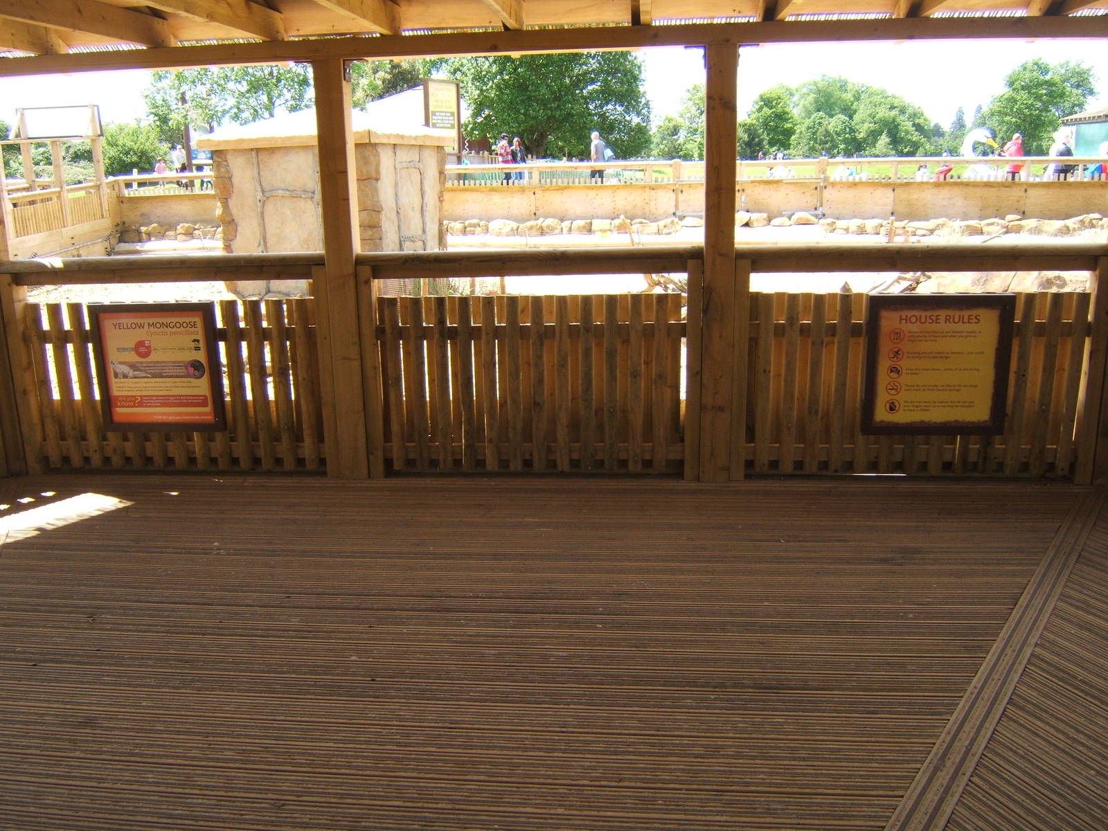 View inside Desert springs