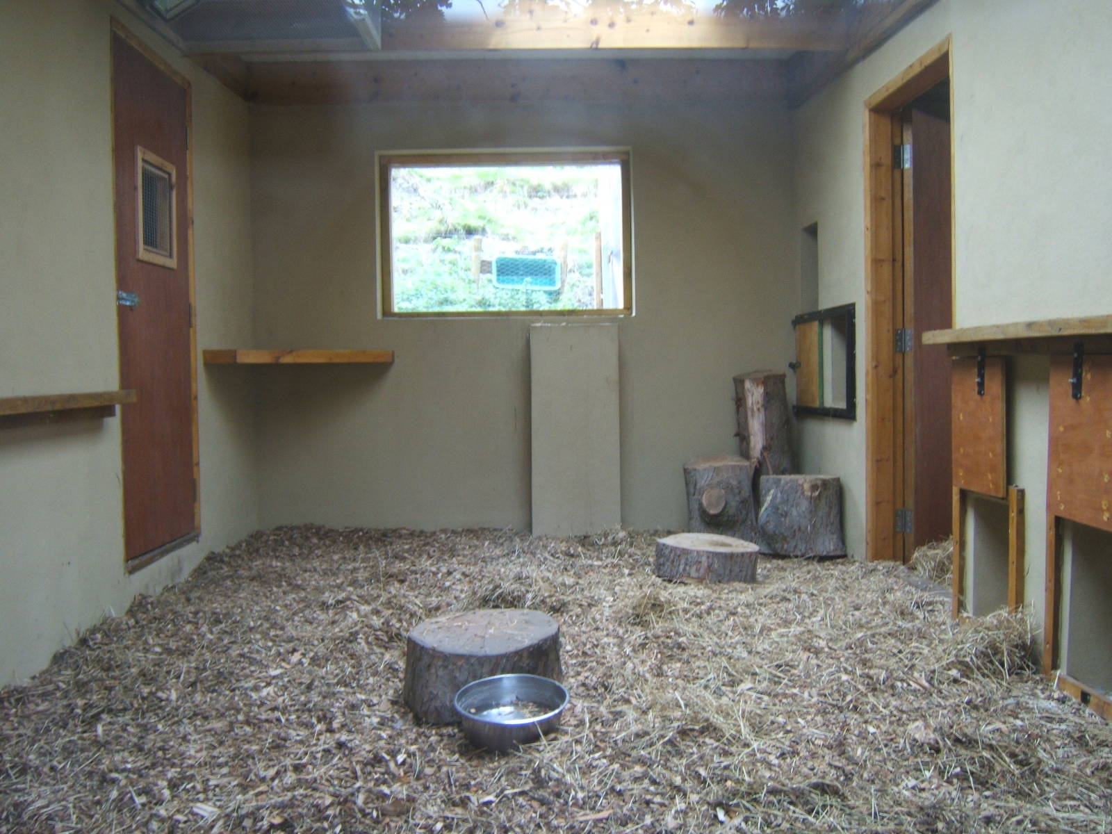 View inside new Gelada House