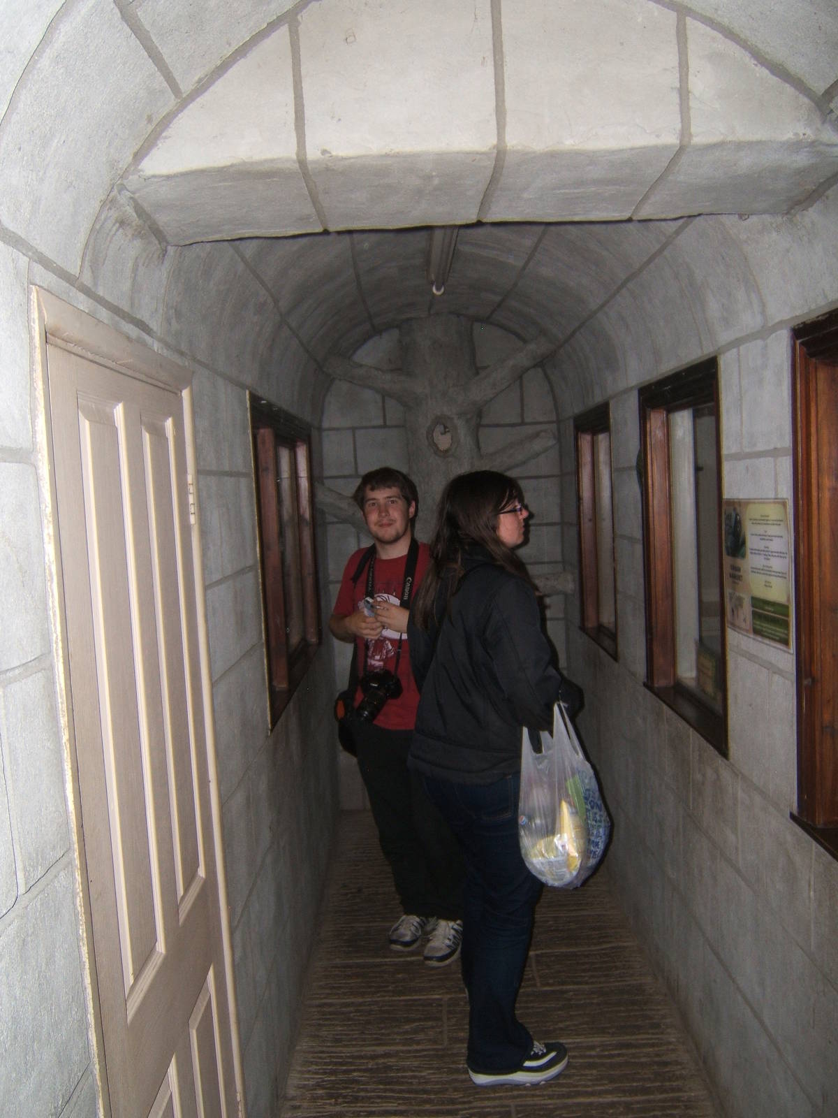 View inside Primate House