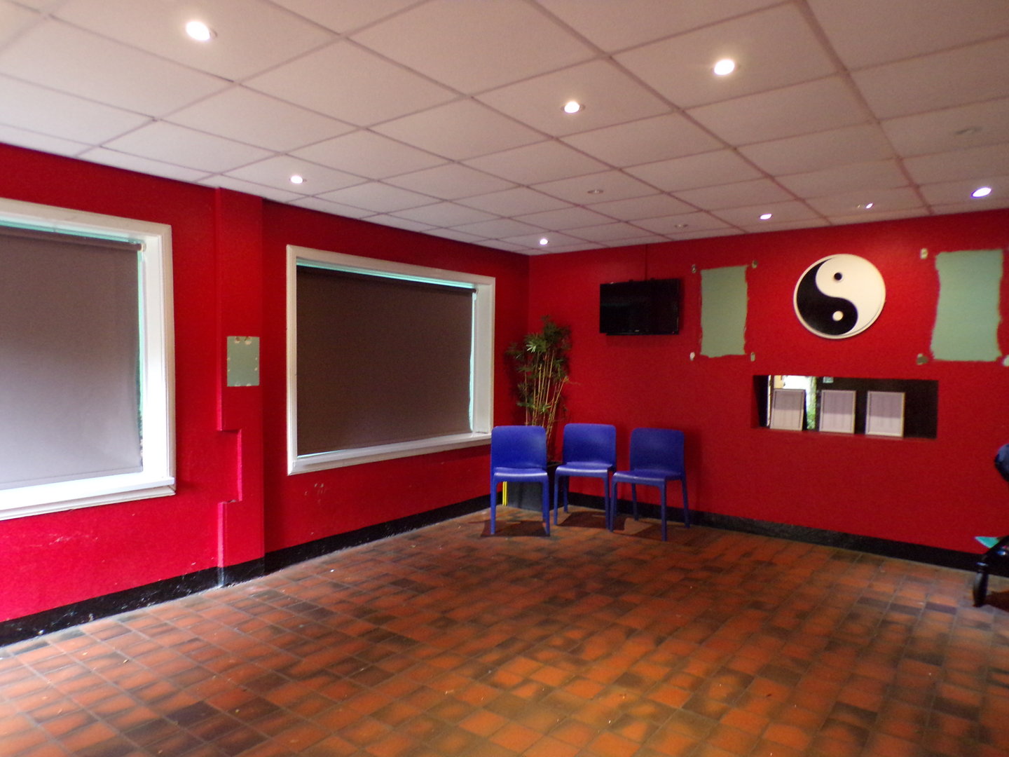 View inside the former panda house