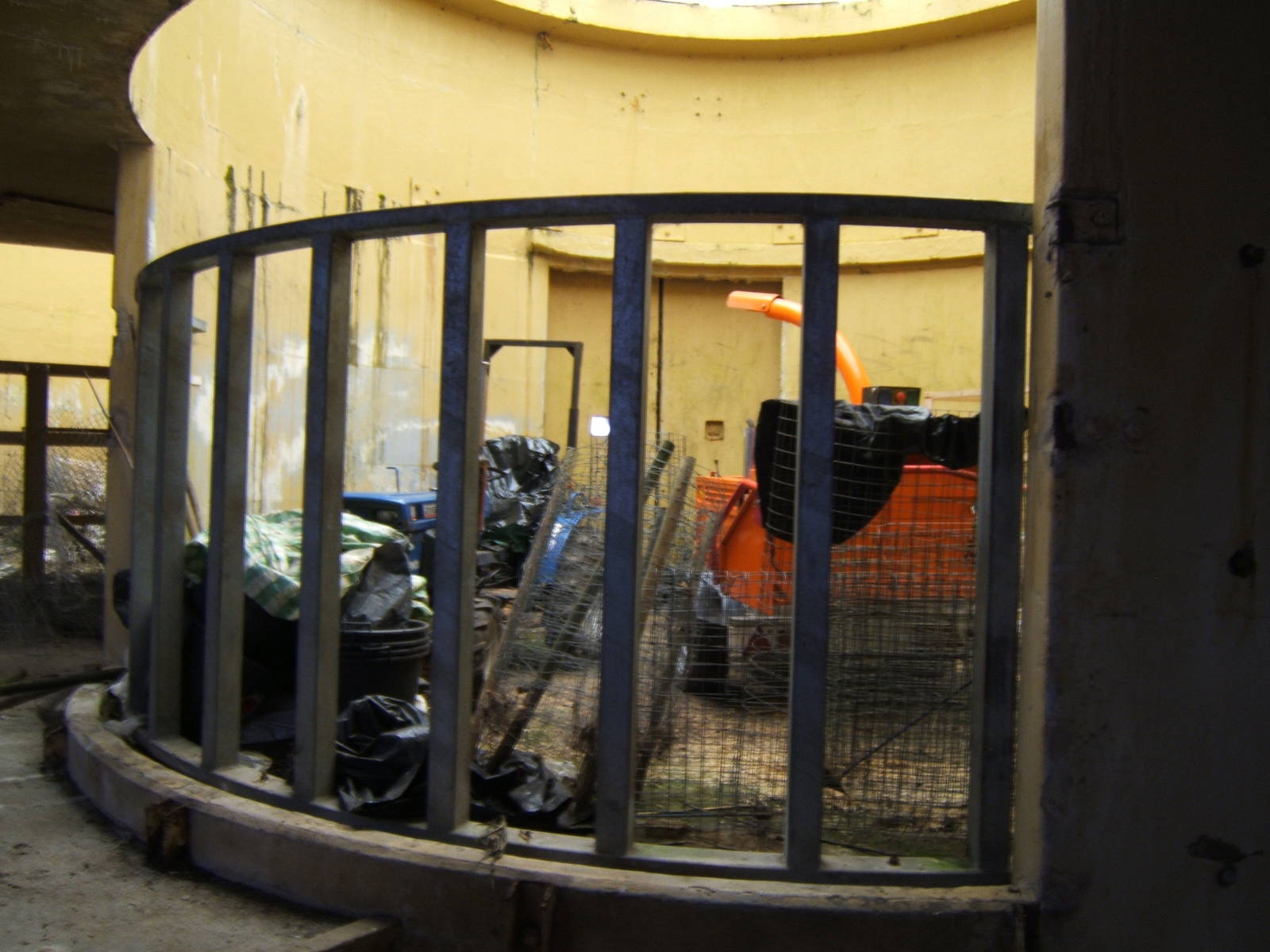 View inside the Lubtkin Elephant House