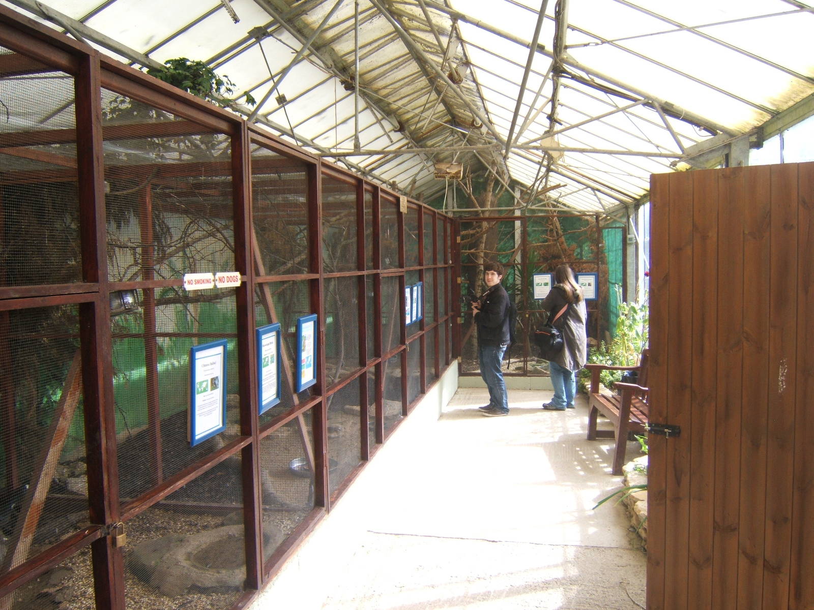 View inside the Toucan House
