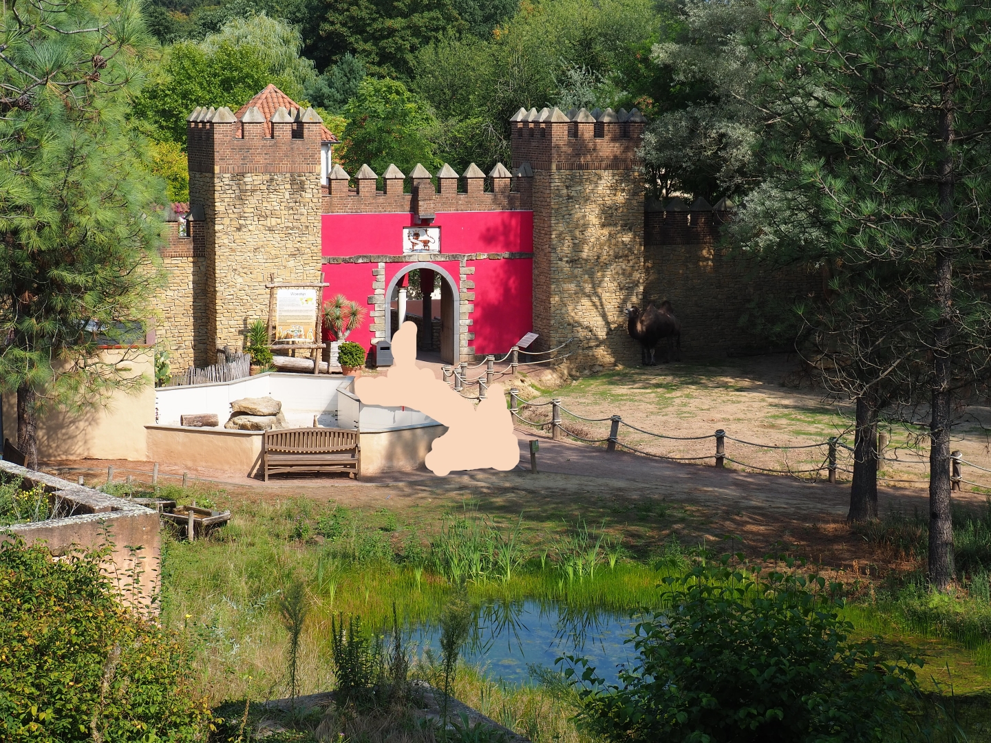 View into Moroccon area (Aug 28th, 2018)