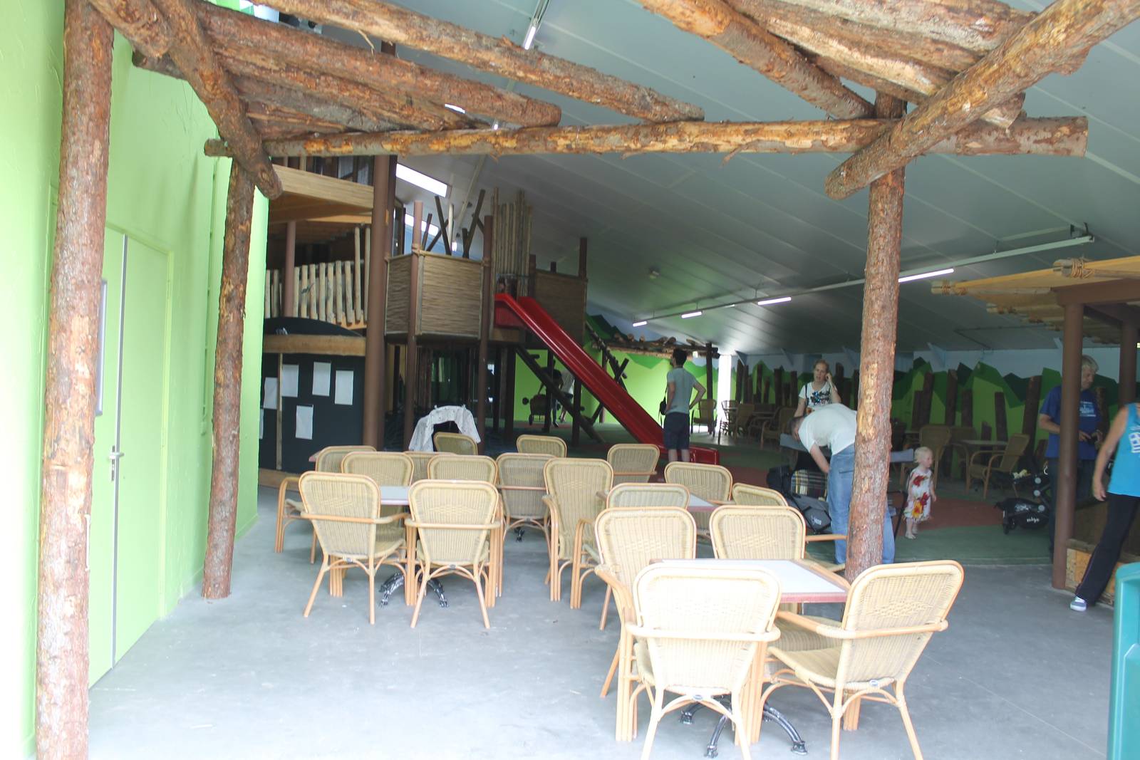 View into the Chimp-house