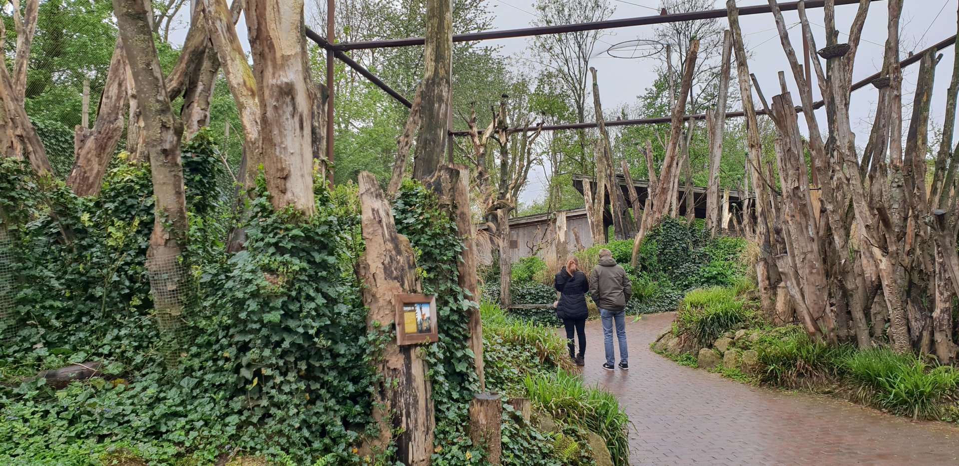 View into Vreemde Vogels Voliere