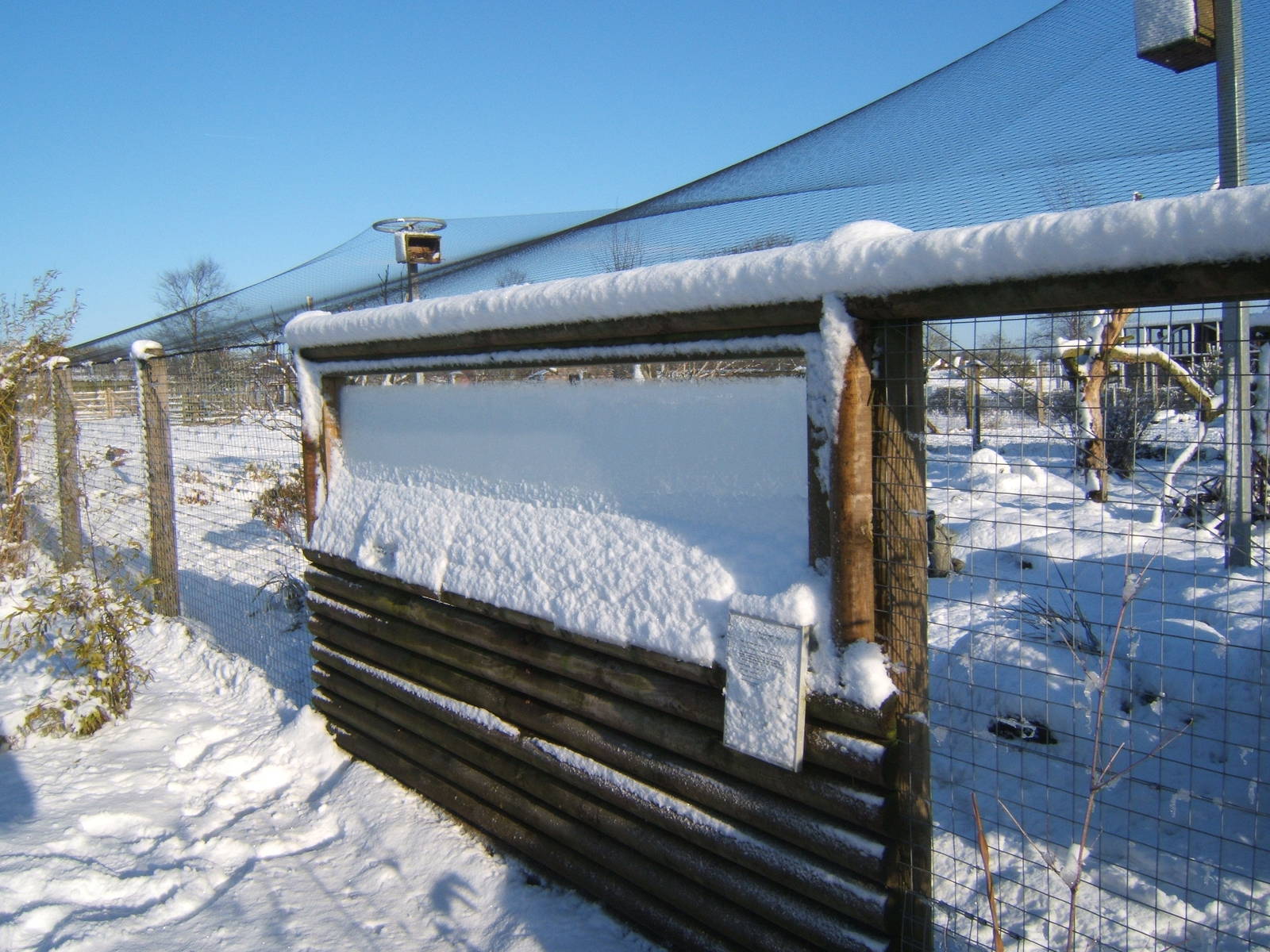 View of a very white Blackbrook