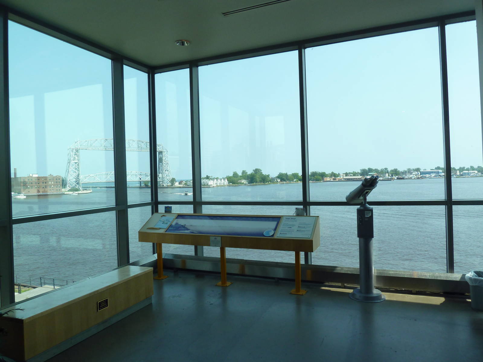 View of Aerial Lift Bridge