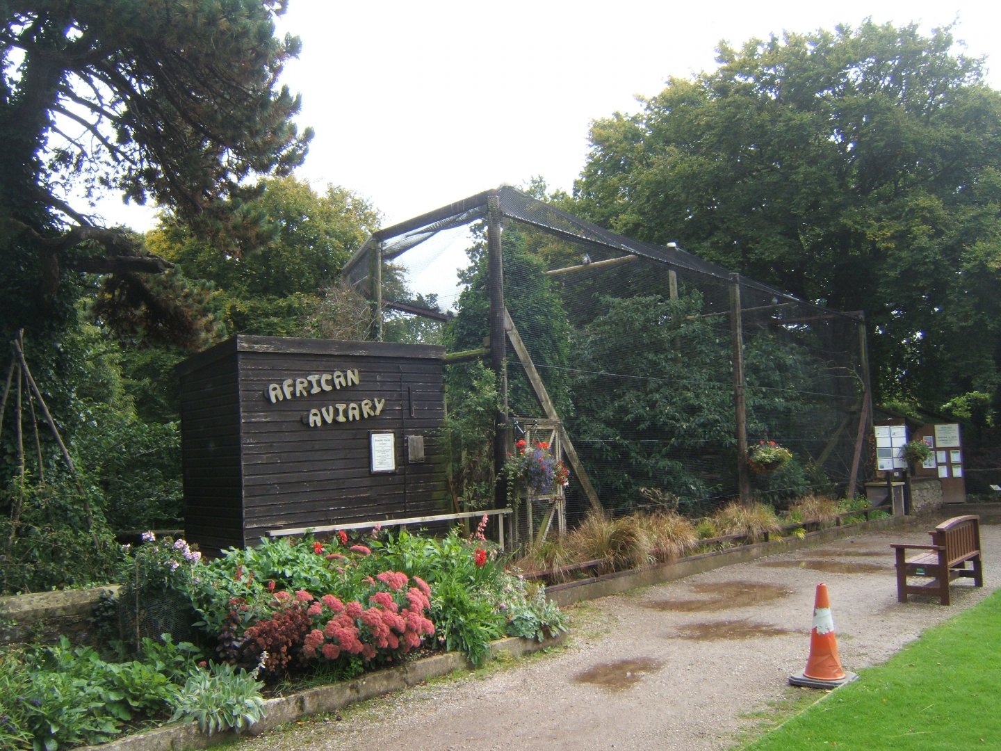 View of African Aviary 16/09/2017